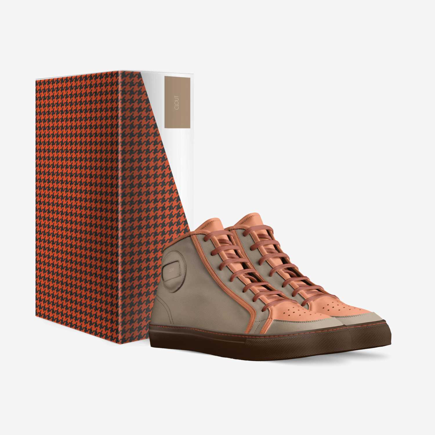 Clout custom made in Italy shoes by Bh | Box view
