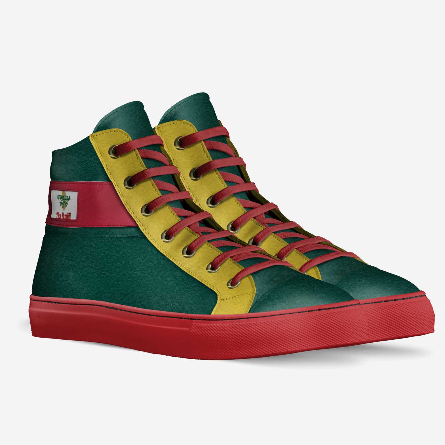 ThaChosen1 custom made in Italy shoes by Antoine Washington | Double view