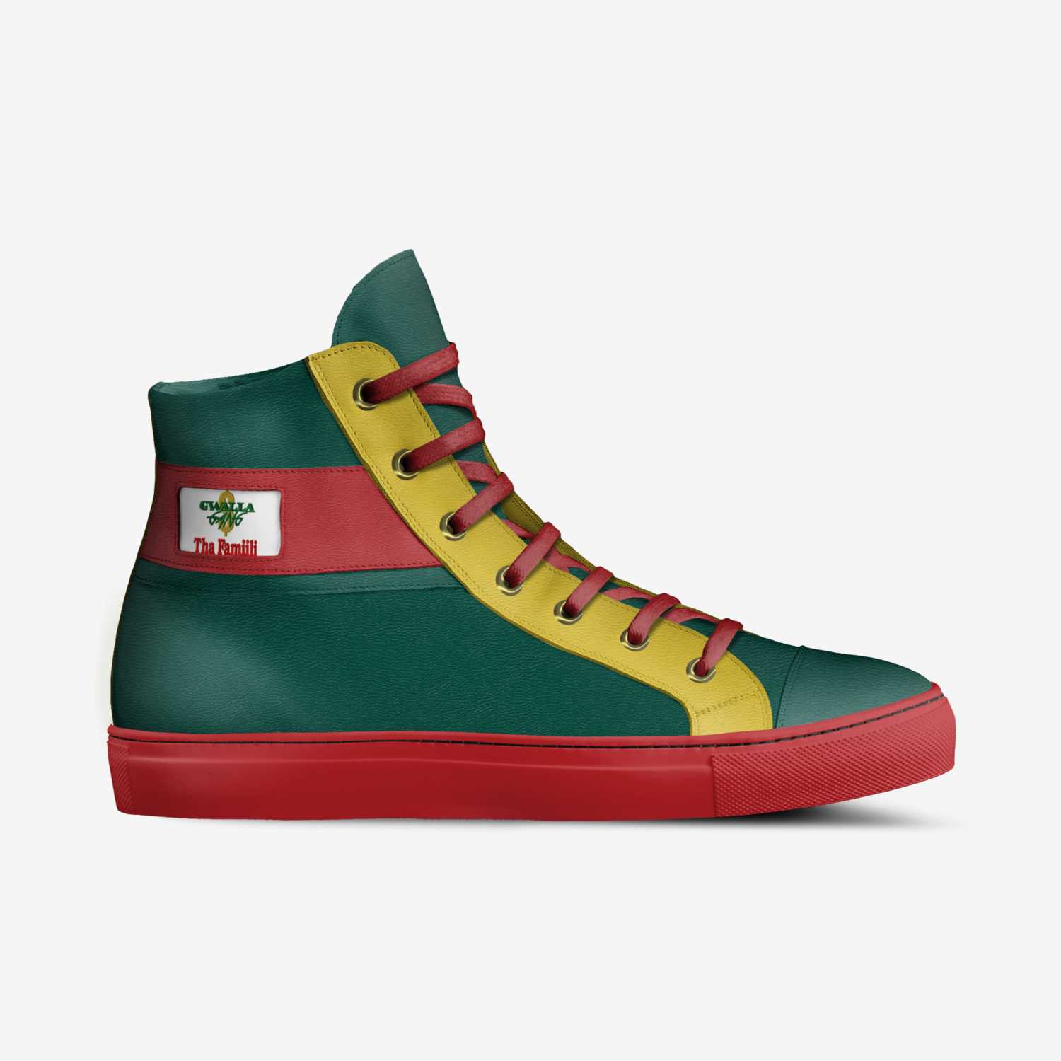 ThaChosen1 custom made in Italy shoes by Antoine Washington | Side view