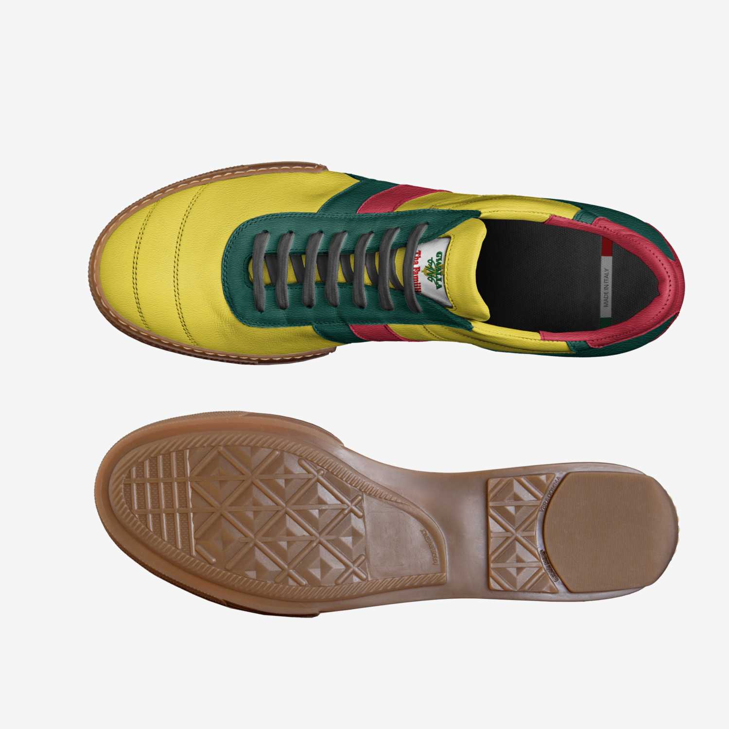 GGTF custom made in Italy shoes by Antoine Washington | Top view