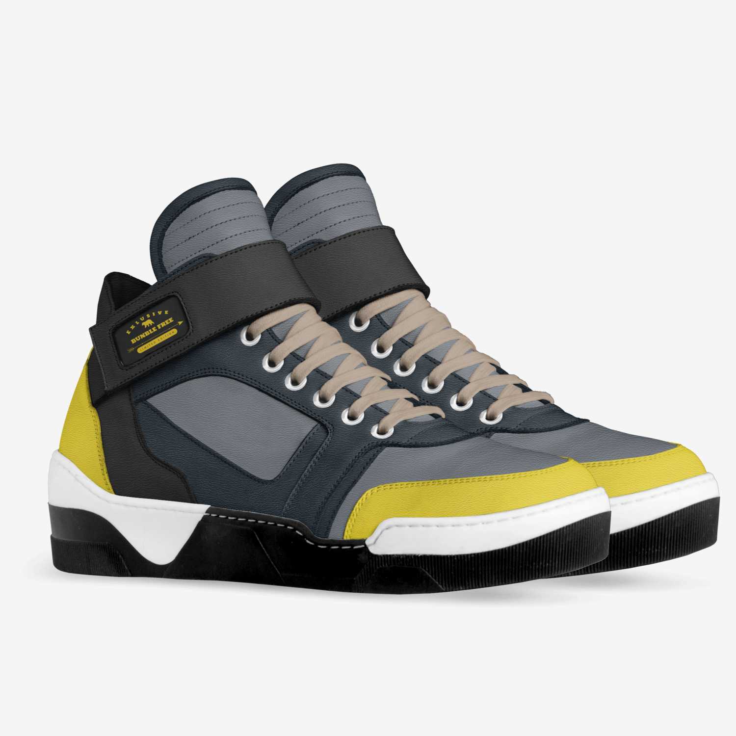 bunble free custom made in Italy shoes by Brody Jones | Double view
