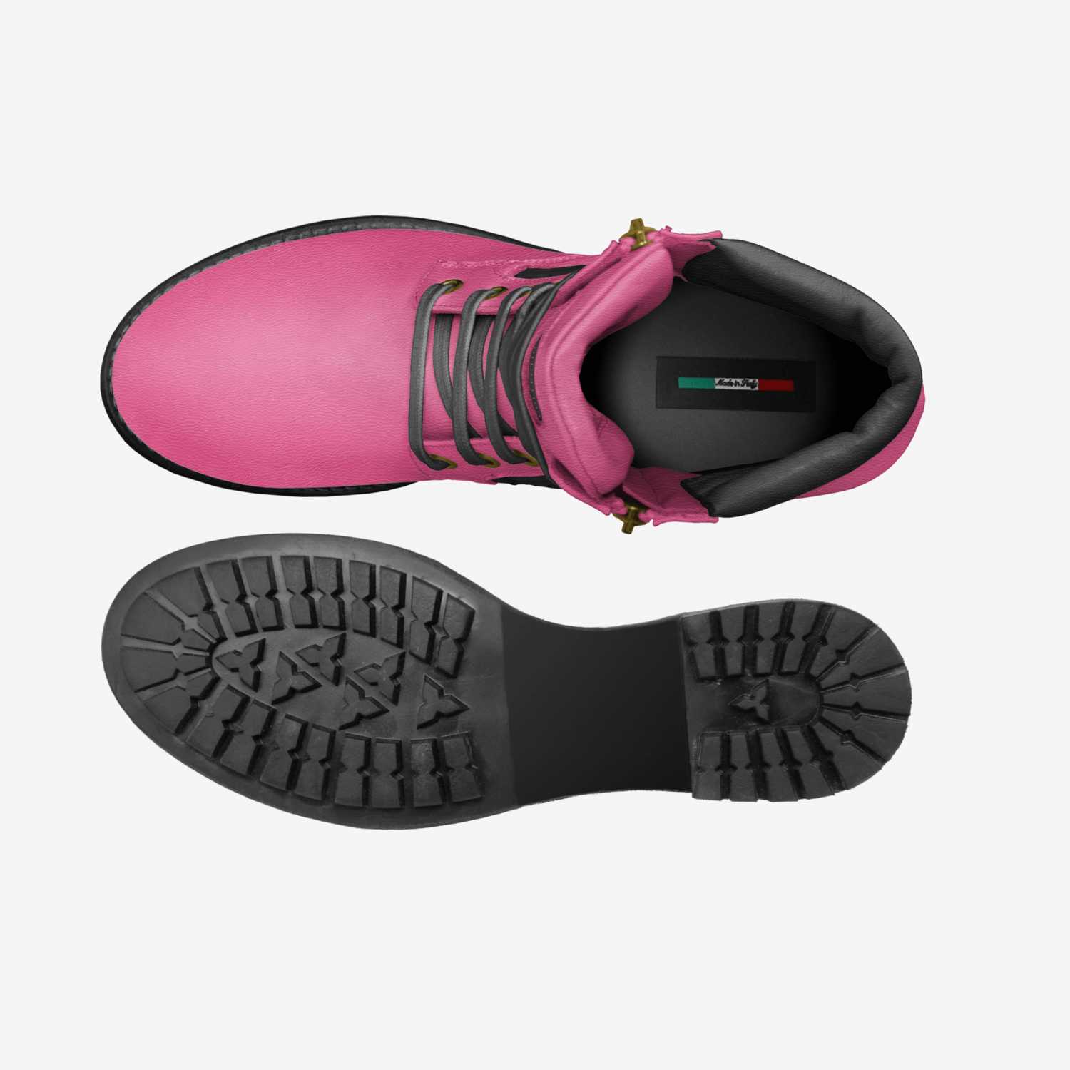 Gigglesz custom made in Italy shoes by Redd Bone | Top view