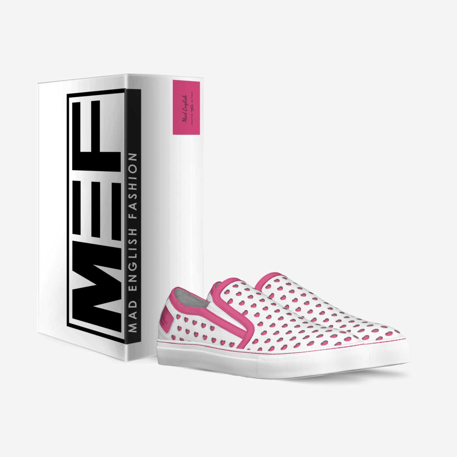 Mad English  custom made in Italy shoes by Keon Pearce | Box view