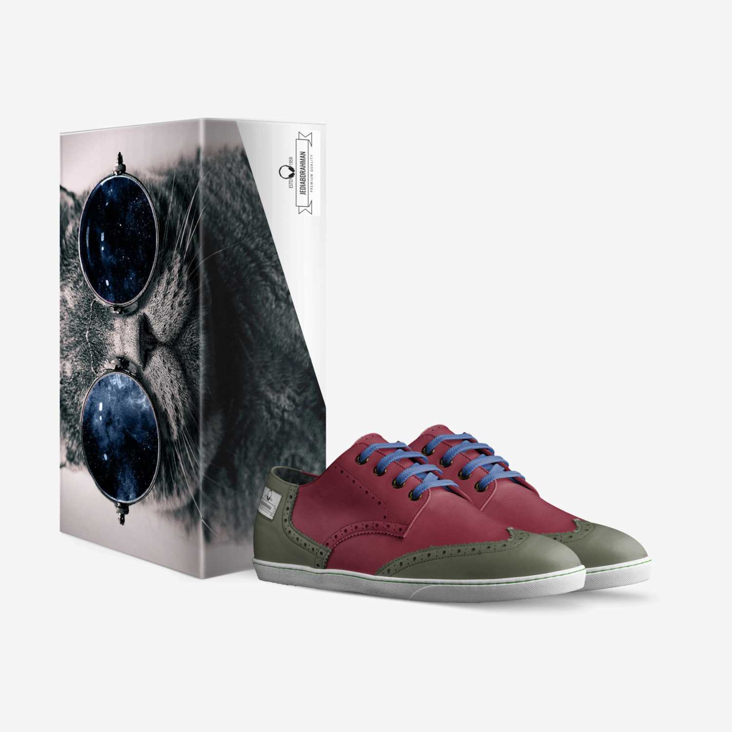 Jedi custom made in Italy shoes by Zaidi Abdul Rahman | Box view