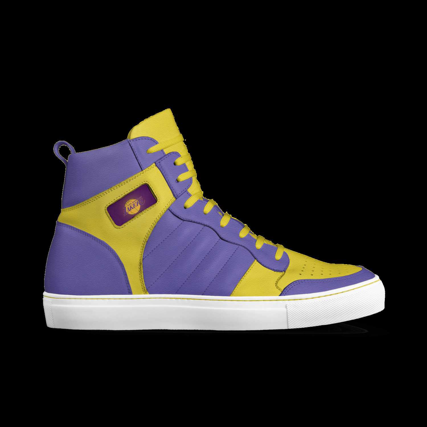 AJ4 LAKERS A Custom Shoe concept by Ezekiel
