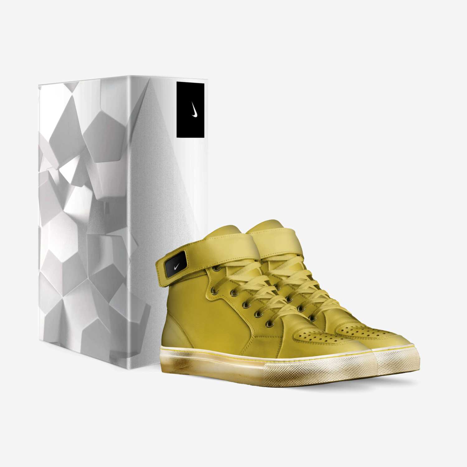Breezy's custom made in Italy shoes by Jay King | Box view