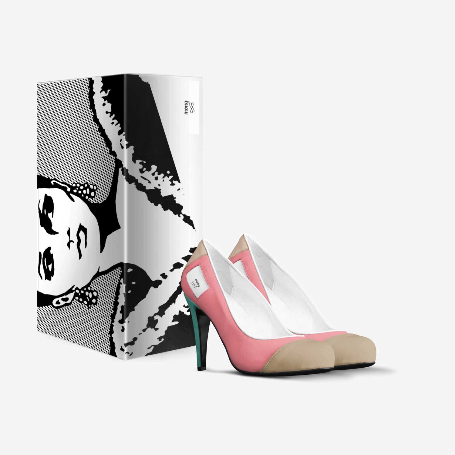 mong custom made in Italy shoes by Eman Noor | Box view