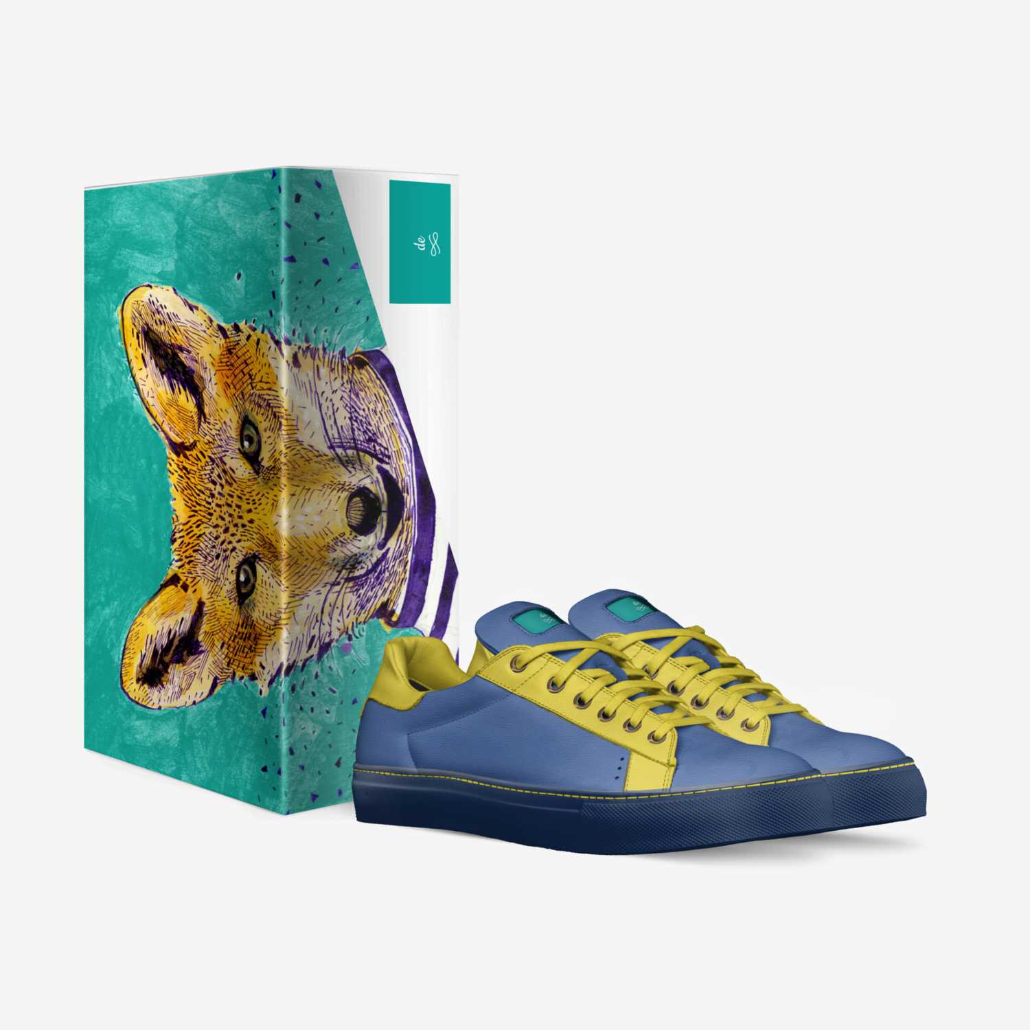 de custom made in Italy shoes by Demetrius Williams | Box view