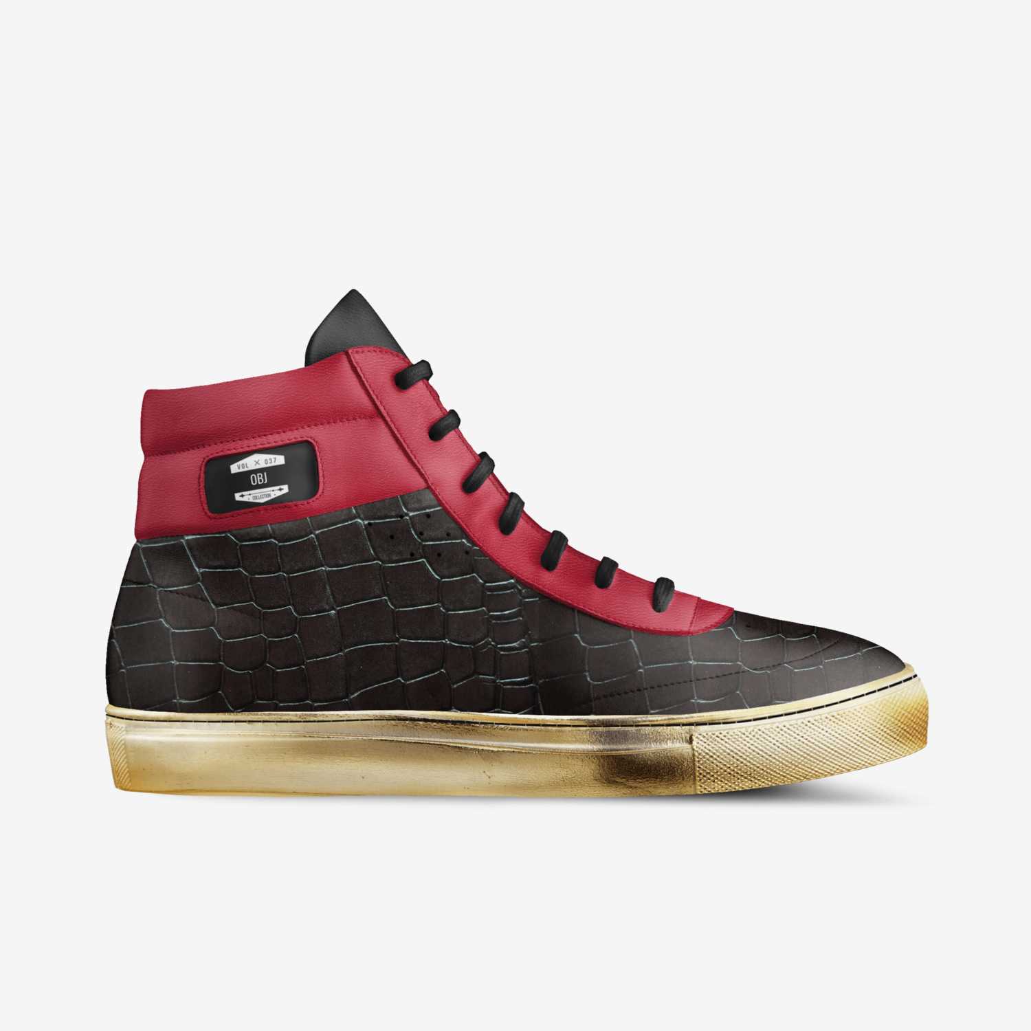obj custom made in Italy shoes by Victor | Side view