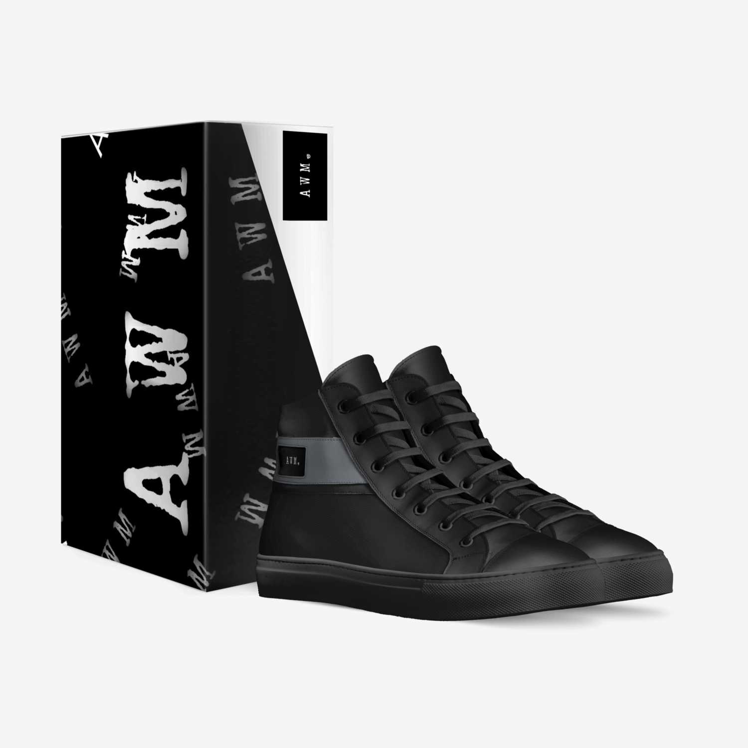 Awm custom made in Italy shoes by African War Mask | Box view