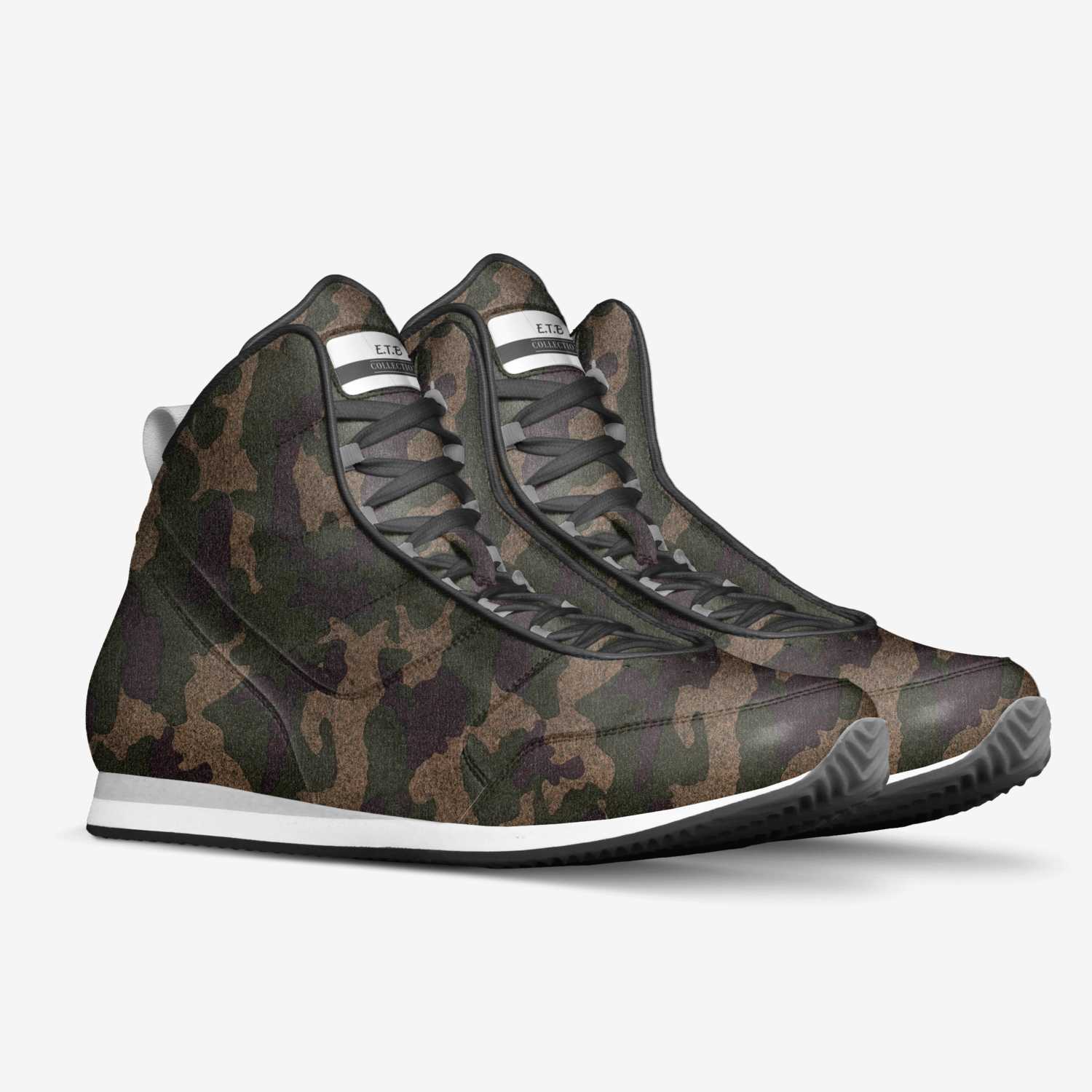 E.T.B custom made in Italy shoes by Ethan Bryson | Double view