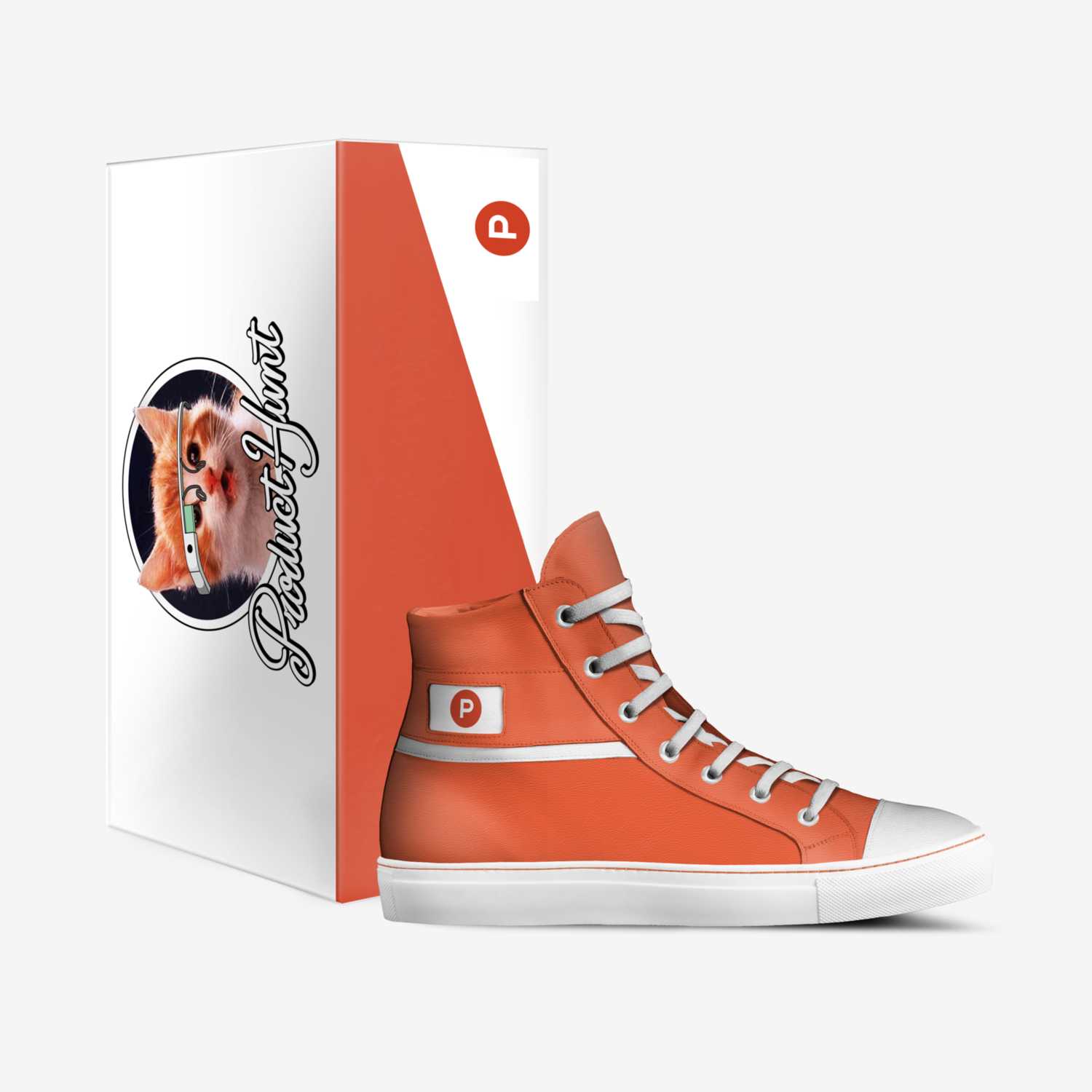 PRODUCT HUNT KICKS custom made in Italy shoes by Agency Aliveshoes | Box view