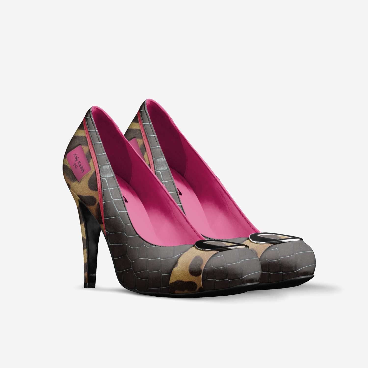 Lady MacBeth custom made in Italy shoes by Lauretta Macbeth | Double view
