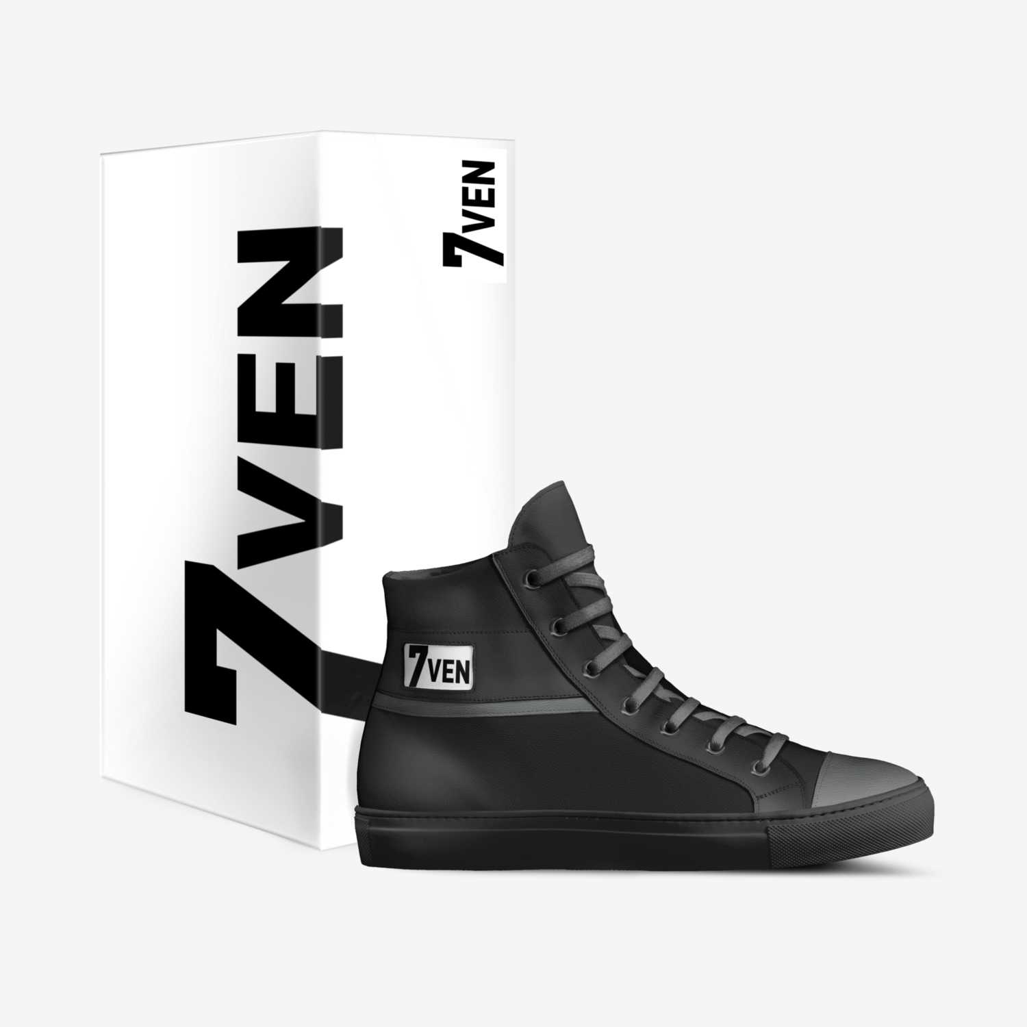 7ven custom made in Italy shoes by Khuram Shazad | Box view