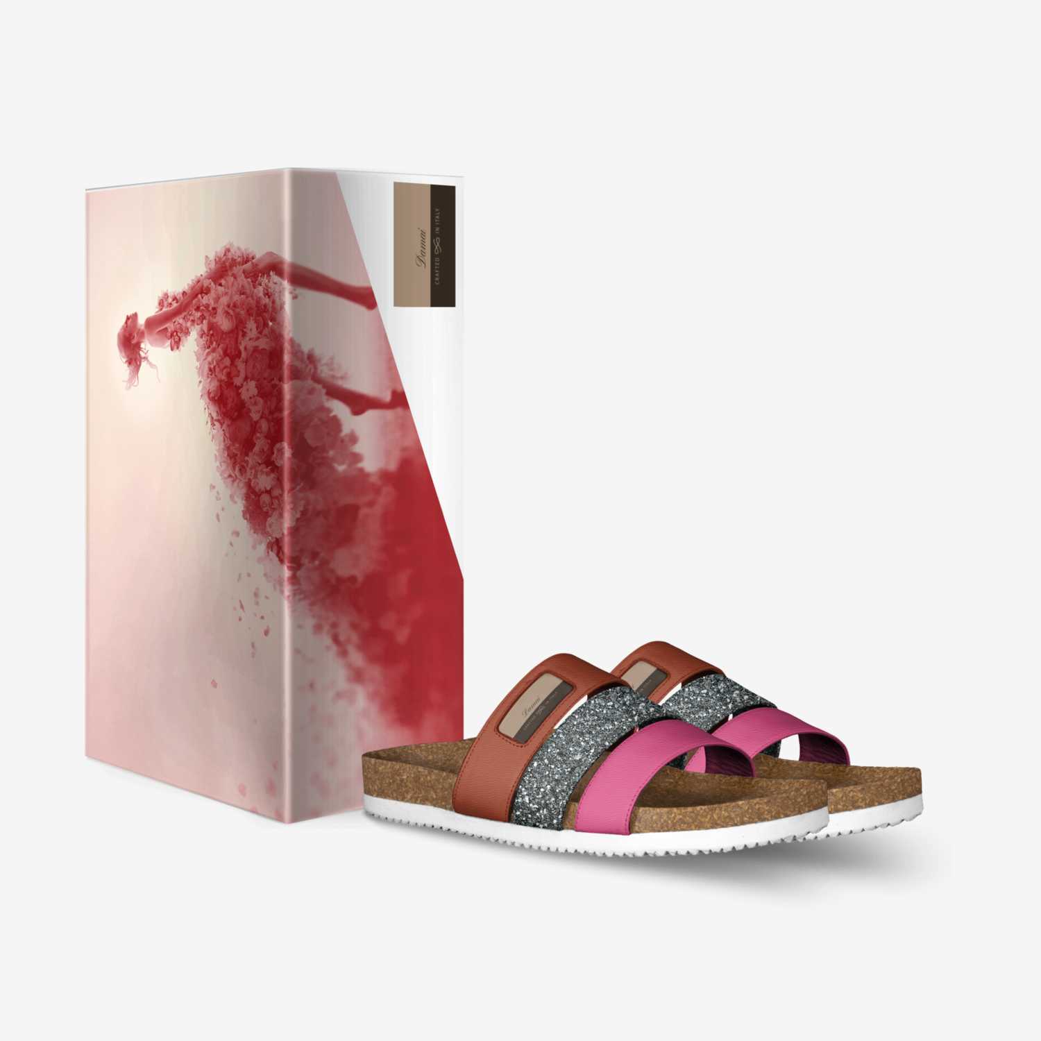 Damai  custom made in Italy shoes by Jhakiya Ms | Box view