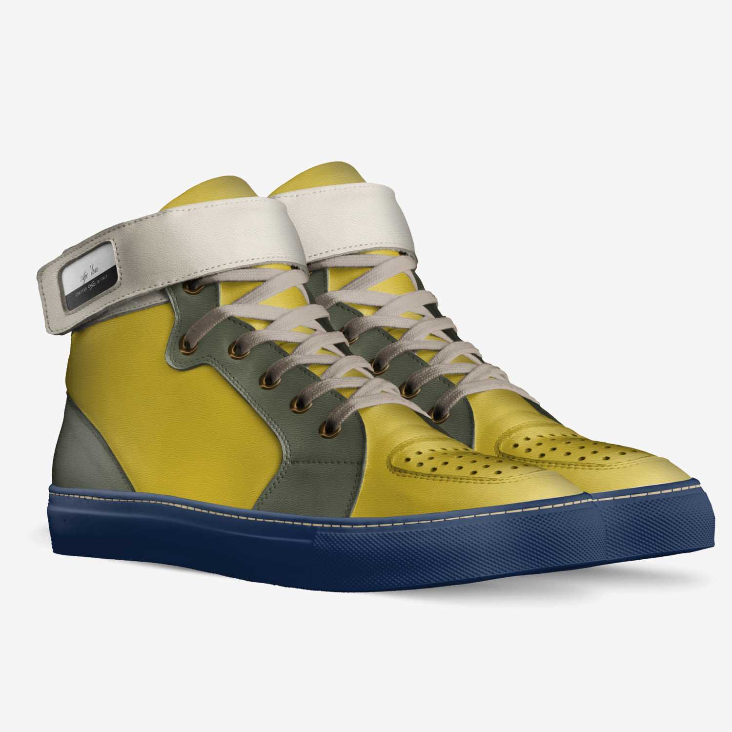 Aje'lon custom made in Italy shoes by Ajel'On Hill | Double view