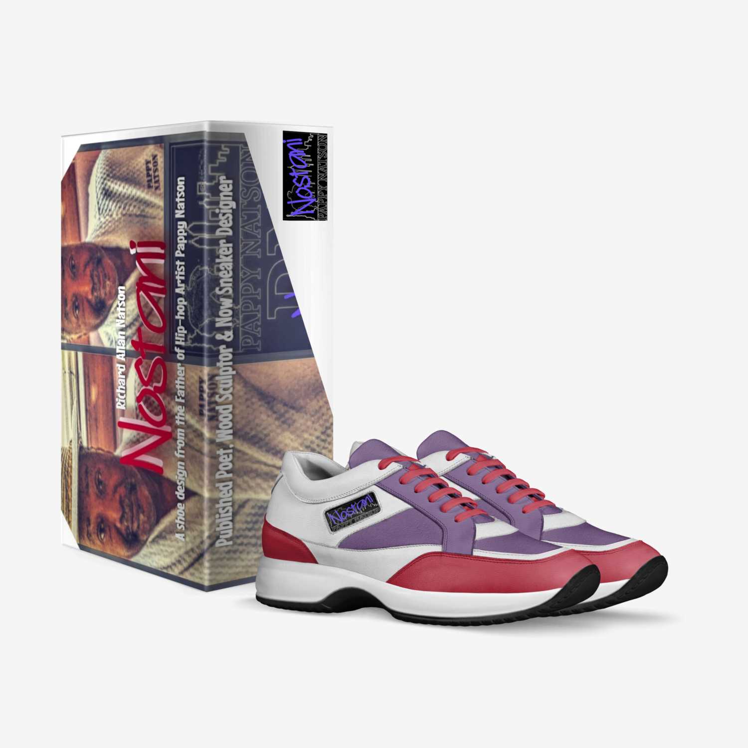 Nostani custom made in Italy shoes by Pappy Natson | Box view