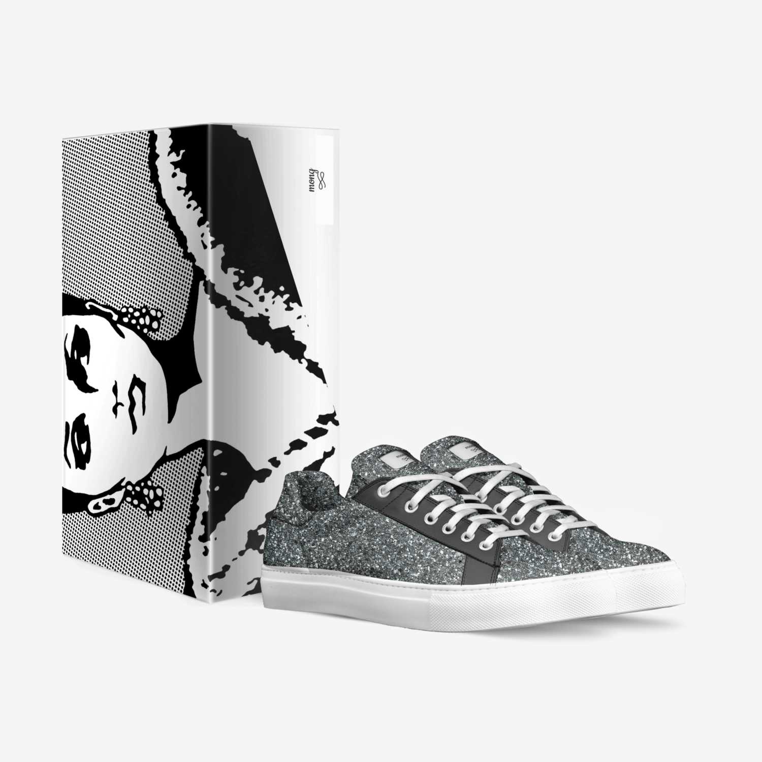 mong custom made in Italy shoes by Eman Noor | Box view
