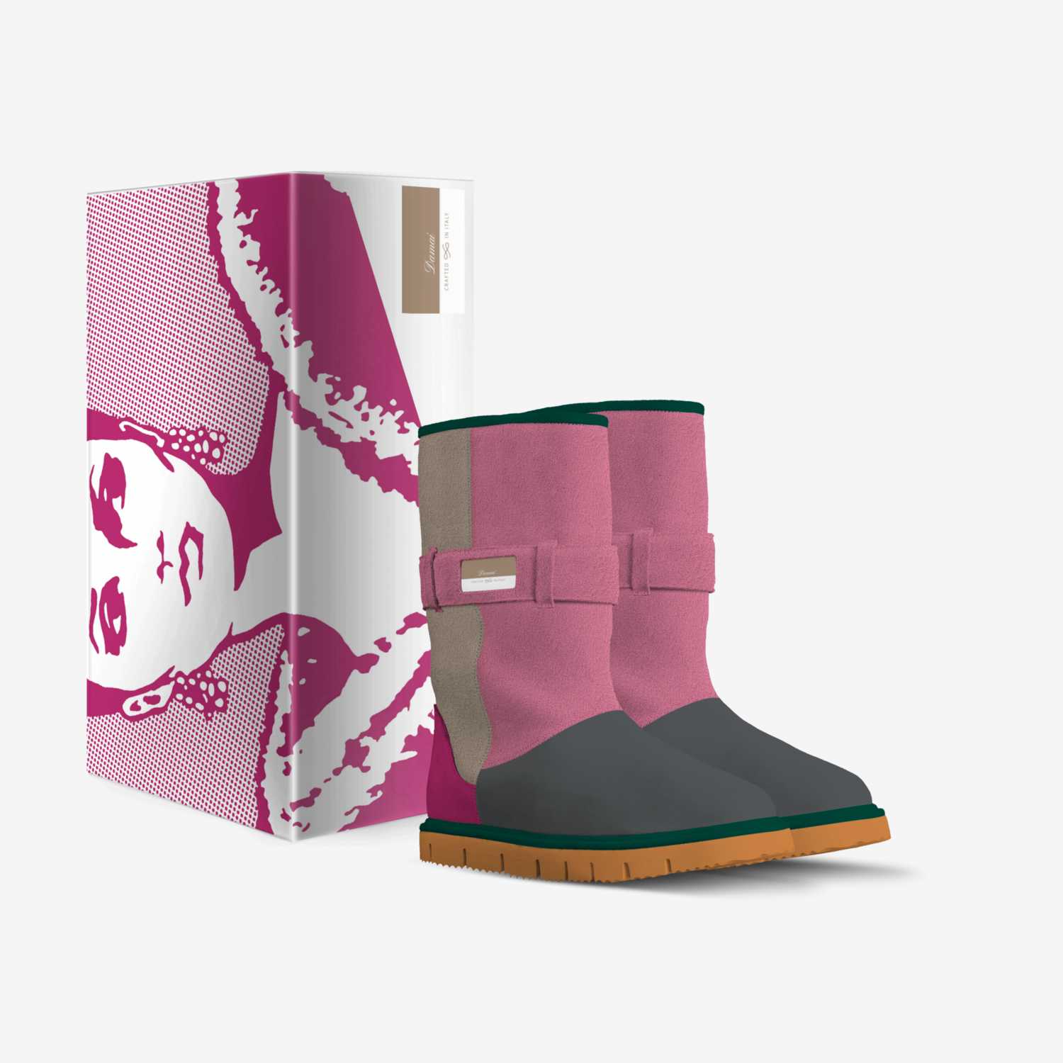 Damai  custom made in Italy shoes by Jhakiya Ms | Box view