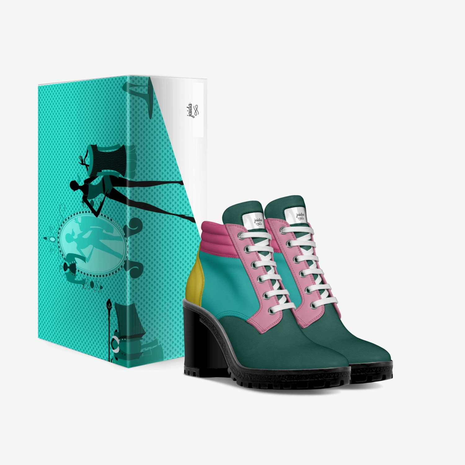 jaida custom made in Italy shoes by J Jones | Box view