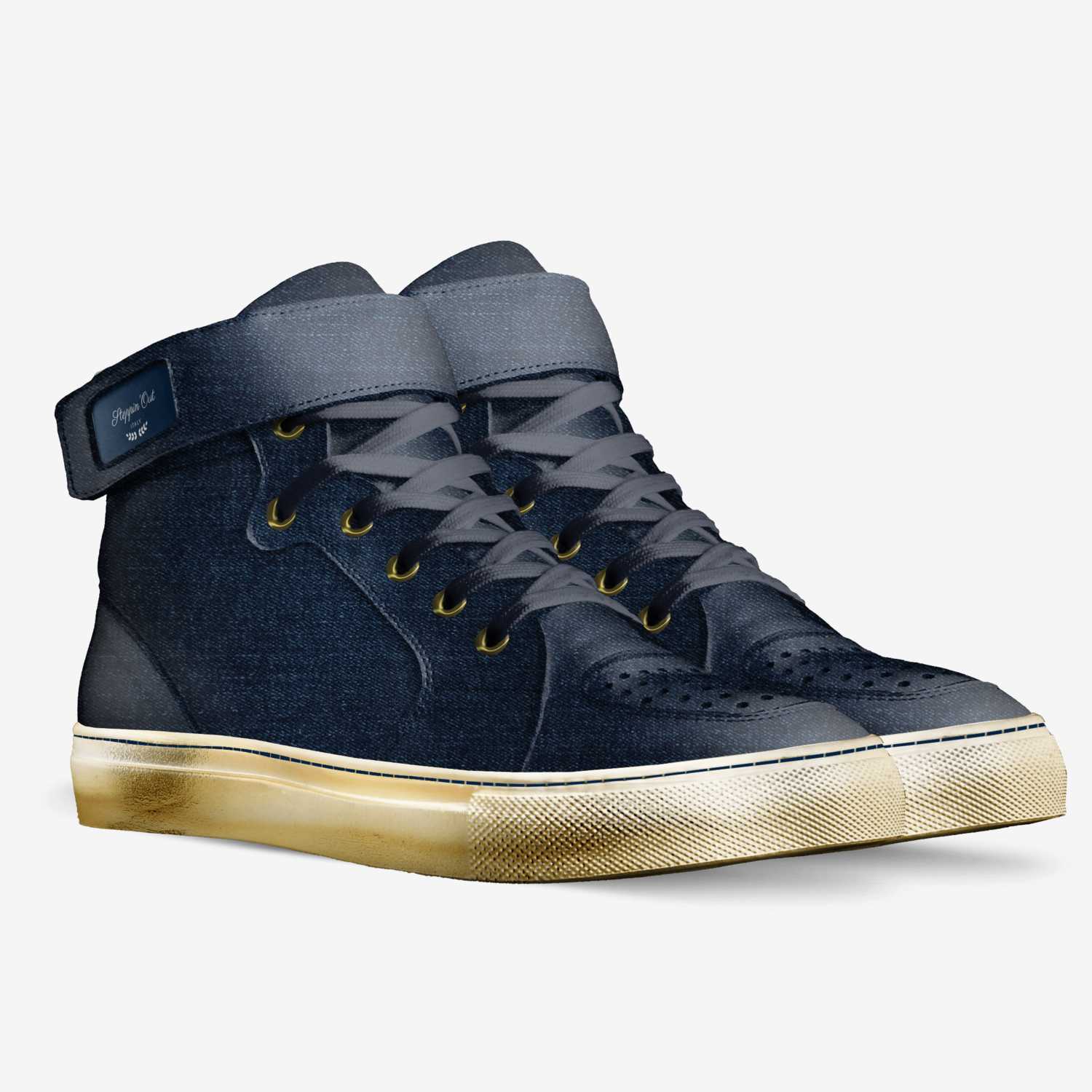 Steppin'Out custom made in Italy shoes by Stoney Bastian | Double view