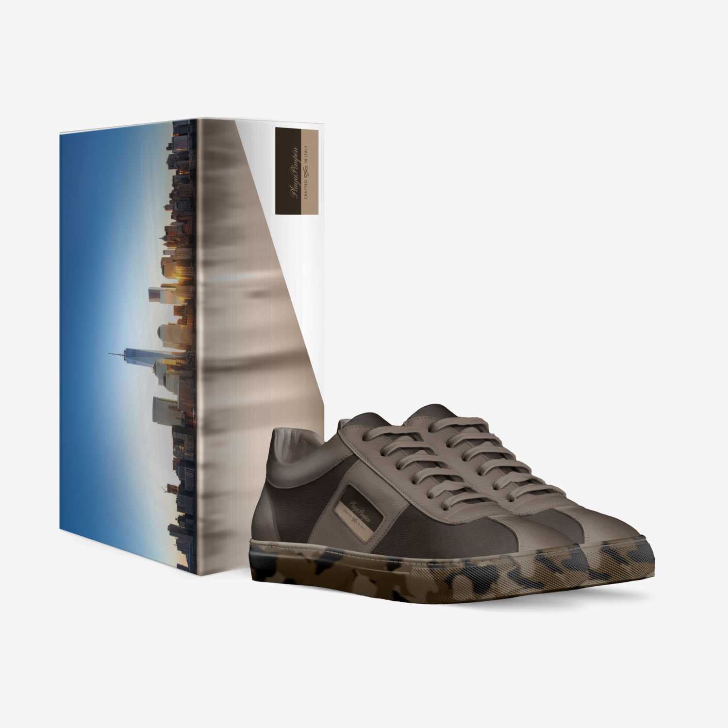 PlayaPimpin custom made in Italy shoes by Stoney Bastian | Box view