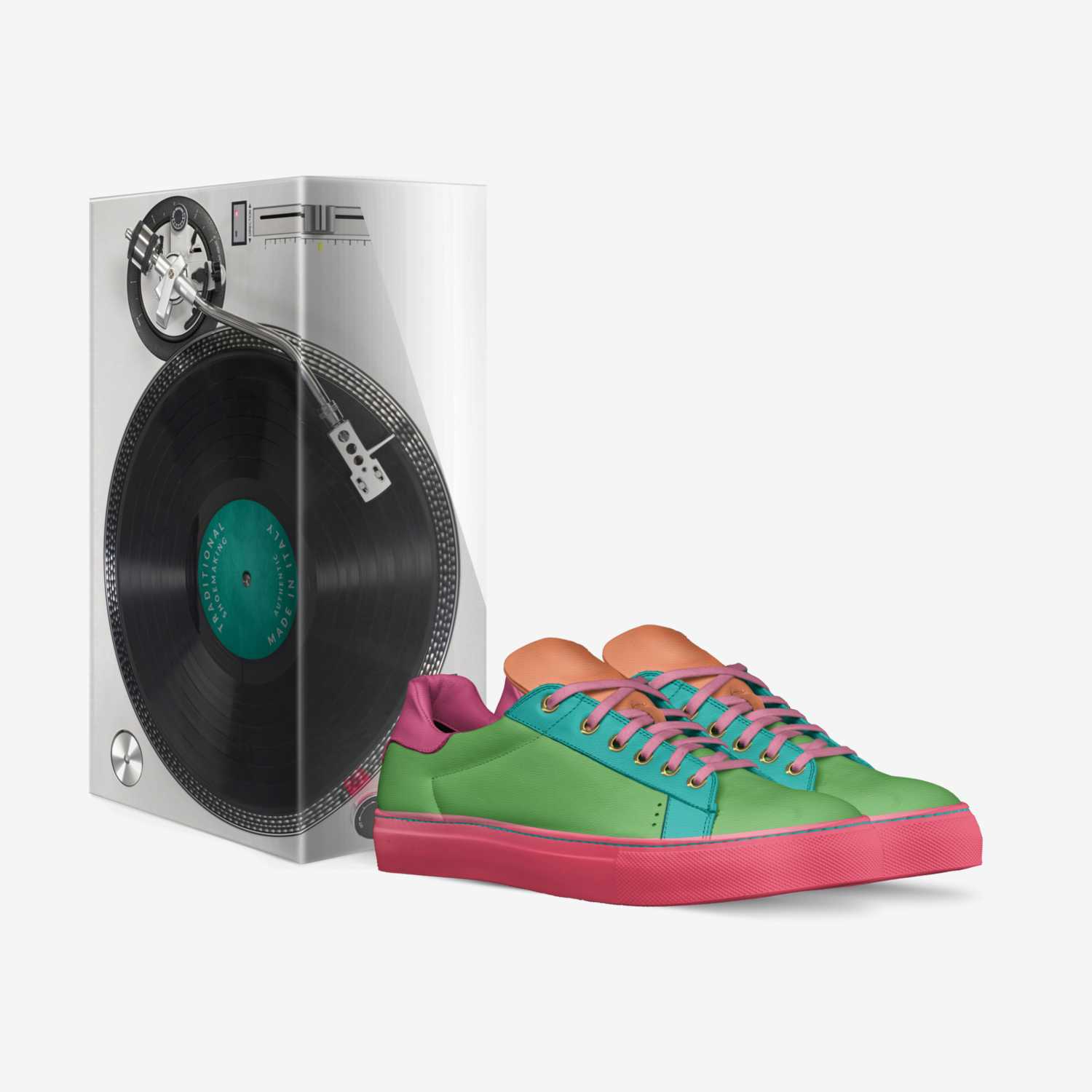Jojo siwa custom made in Italy shoes by Stephanie S-c | Box view