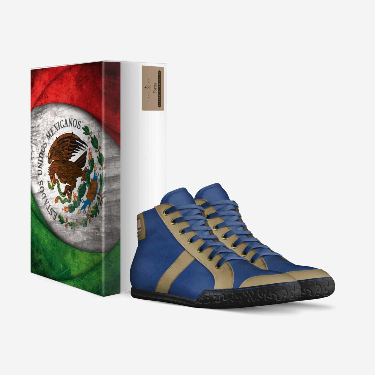 Toros custom made in Italy shoes by Manuel Hernandez | Box view