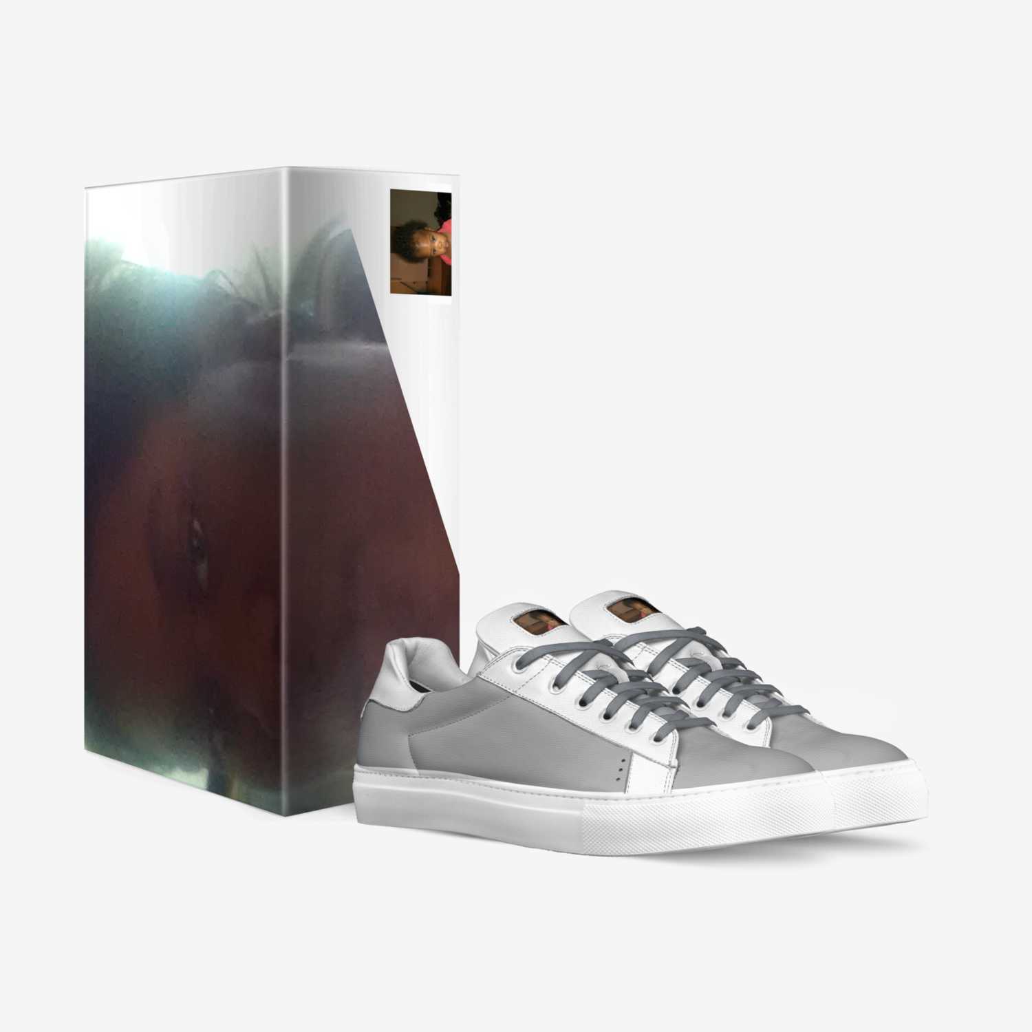 Neicy custom made in Italy shoes by Darren Toodles Jr. | Box view