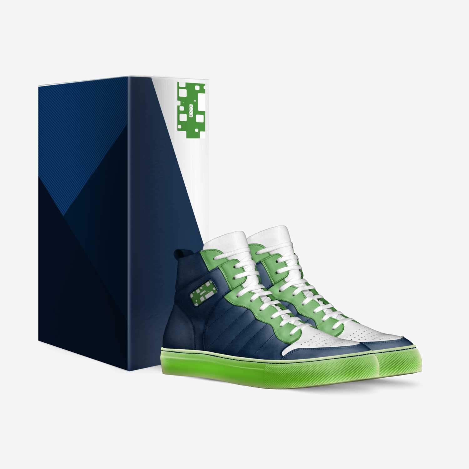SKYN custom made in Italy shoes by Seldrik Johnson | Box view