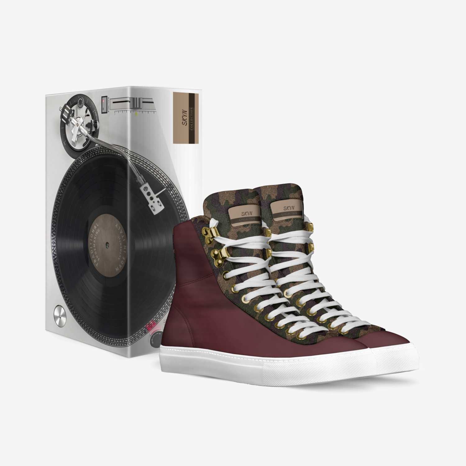 SKYN custom made in Italy shoes by Seldrik Johnson | Box view