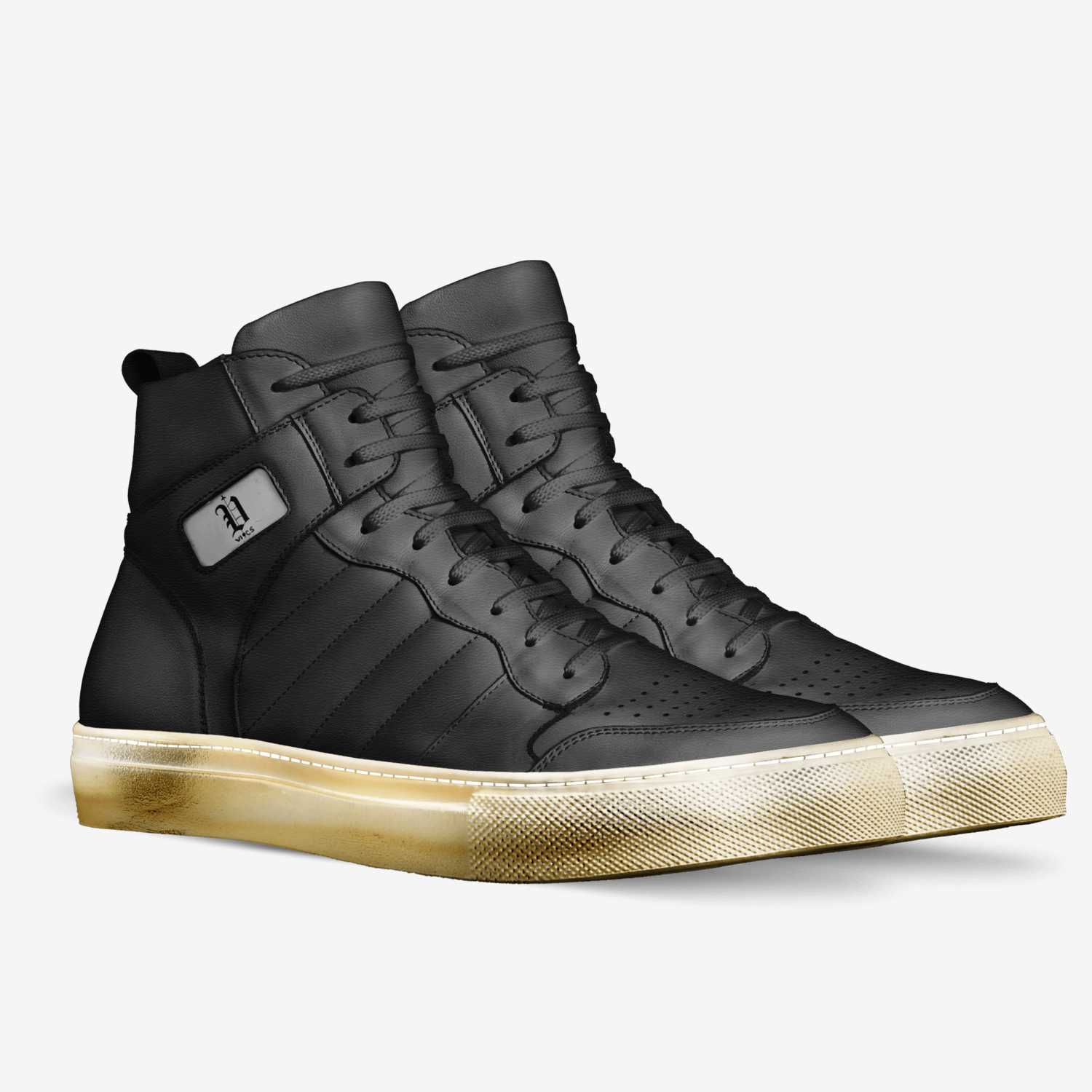 Vics swag custom made in Italy shoes by Brayden Murphy | Double view