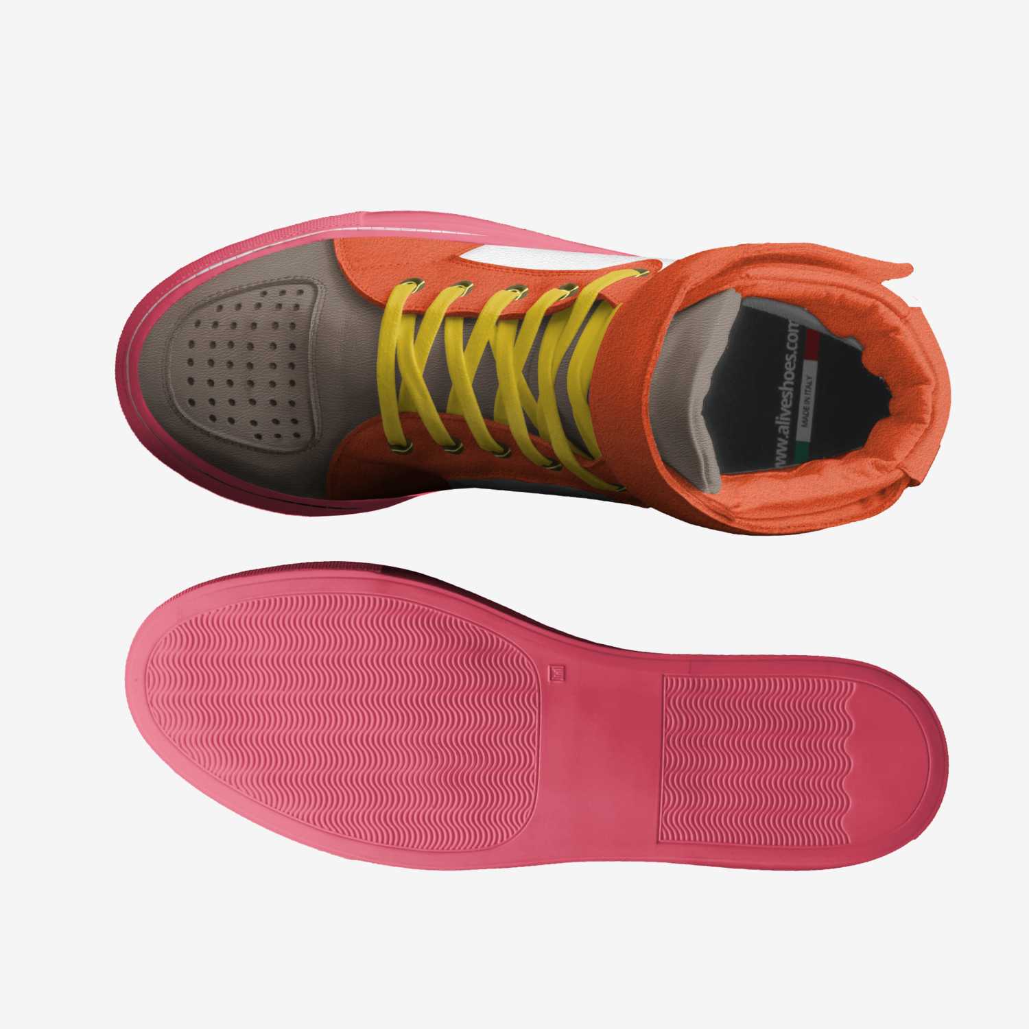 Gummy custom made in Italy shoes by Gummy | Top view