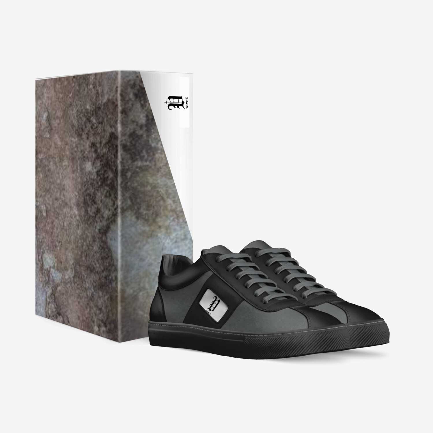 vics targa custom made in Italy shoes by Brayden Murphy | Box view