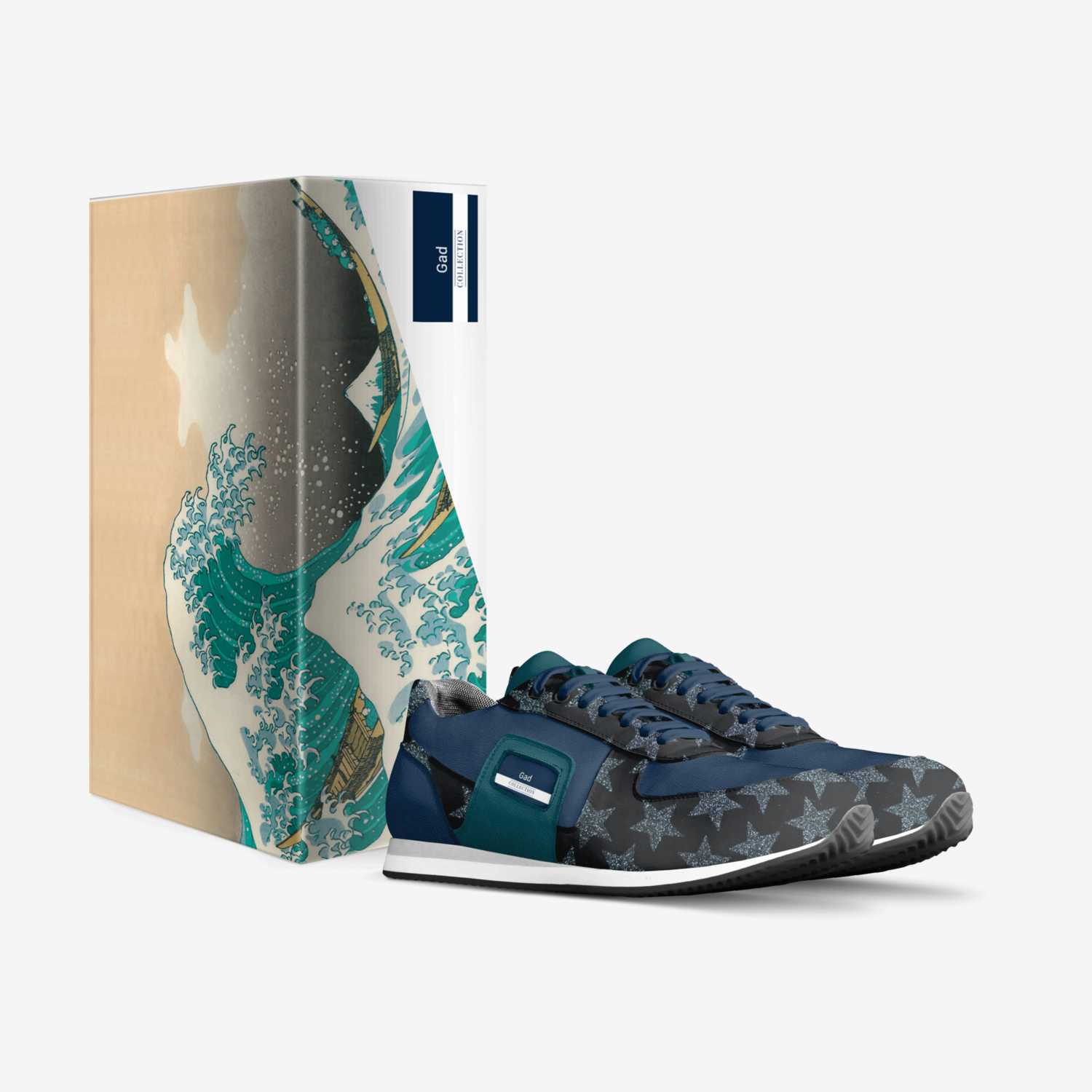 Gad  custom made in Italy shoes by David Williams | Box view