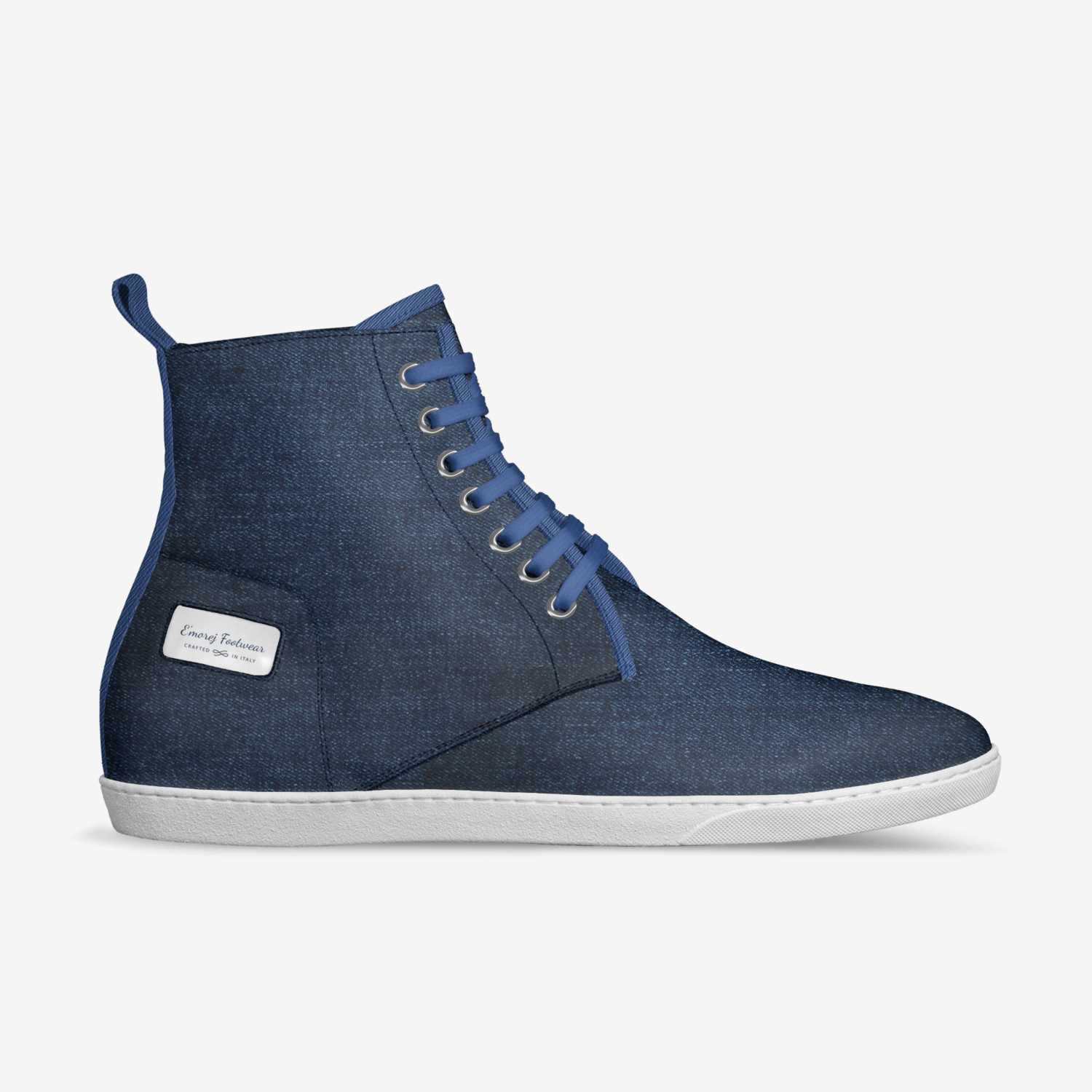 E7$ Limited custom made in Italy shoes by Lateef Williams | Side view