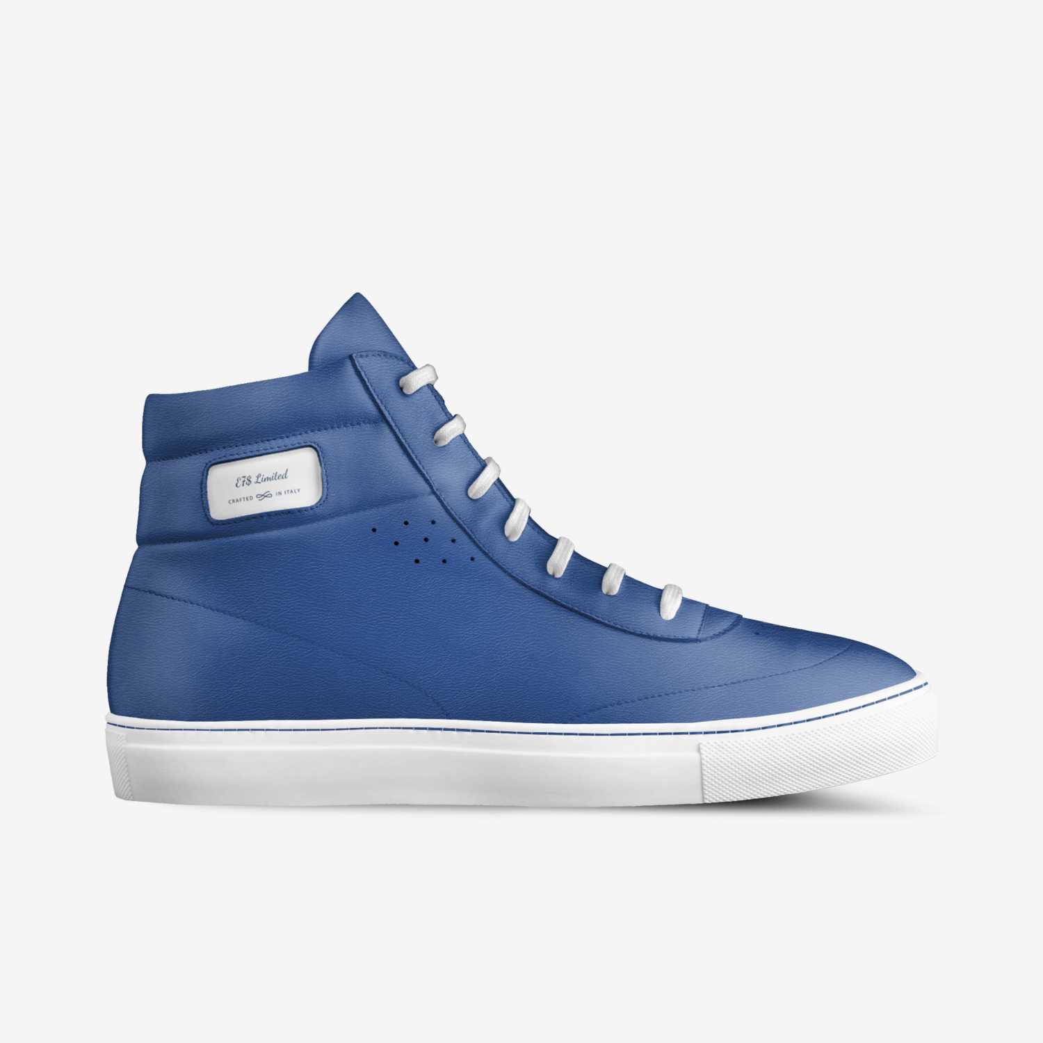 E7$ Limited custom made in Italy shoes by Lateef Williams | Side view