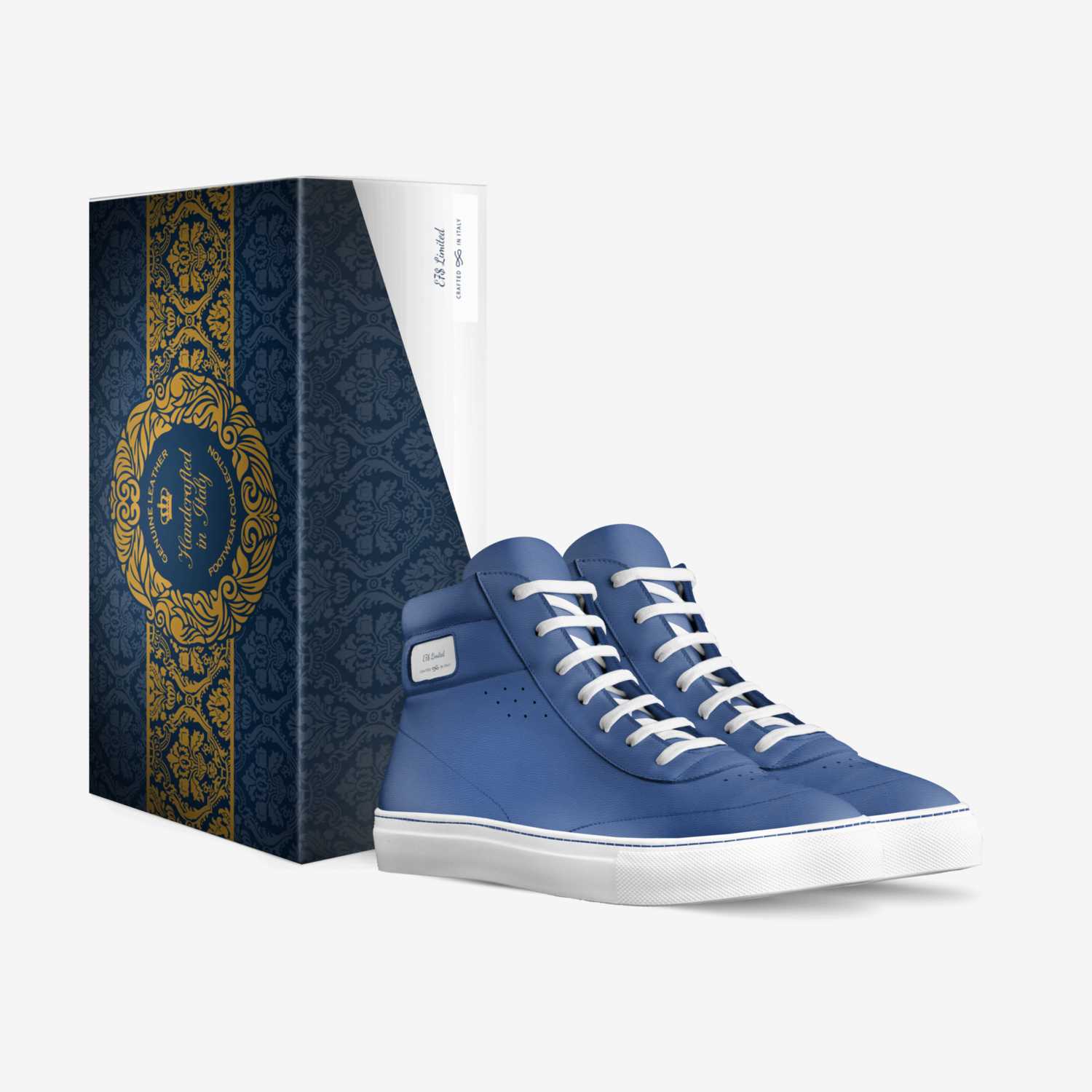 E7$ Limited custom made in Italy shoes by Lateef Williams | Box view