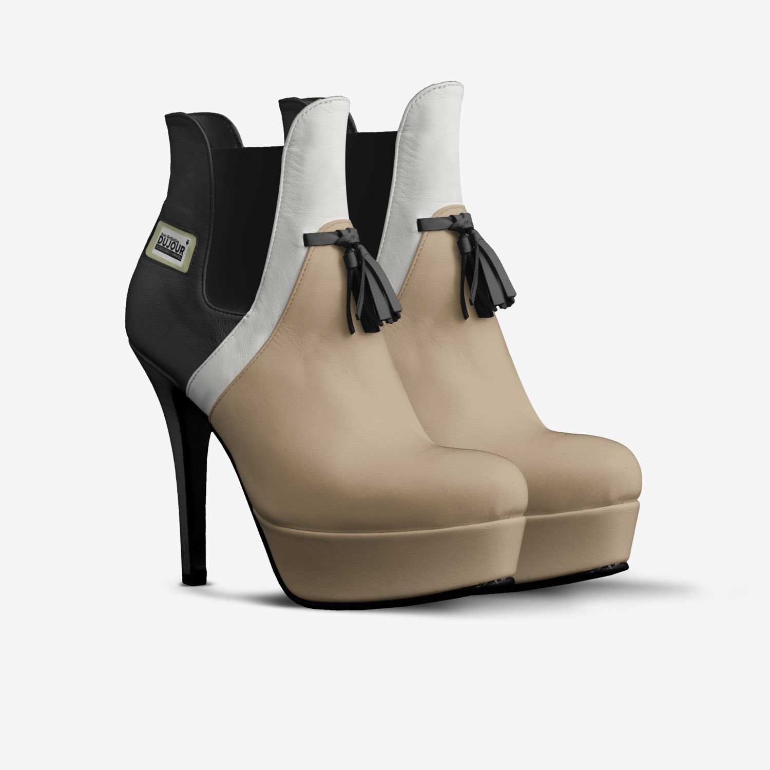 Sole Definition custom made in Italy shoes by Teresa Guyton | Double view