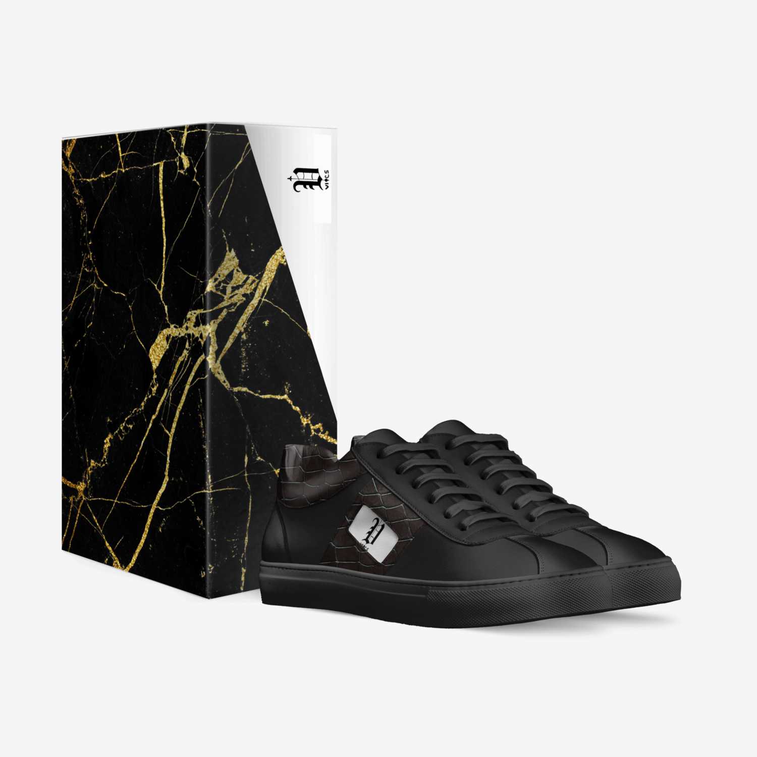vics concept custom made in Italy shoes by Brayden Murphy | Box view