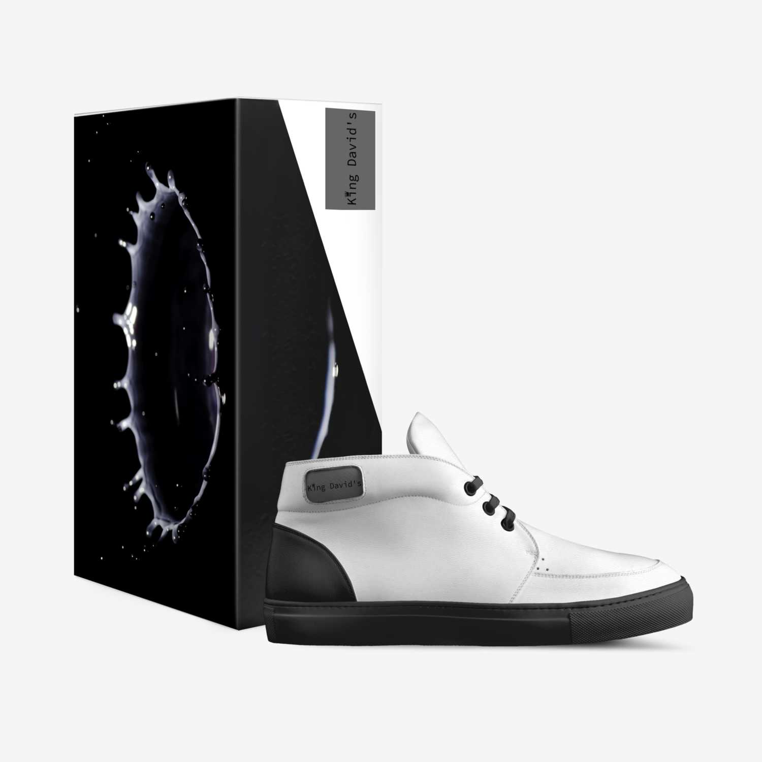 King David's custom made in Italy shoes by Too Much | Box view