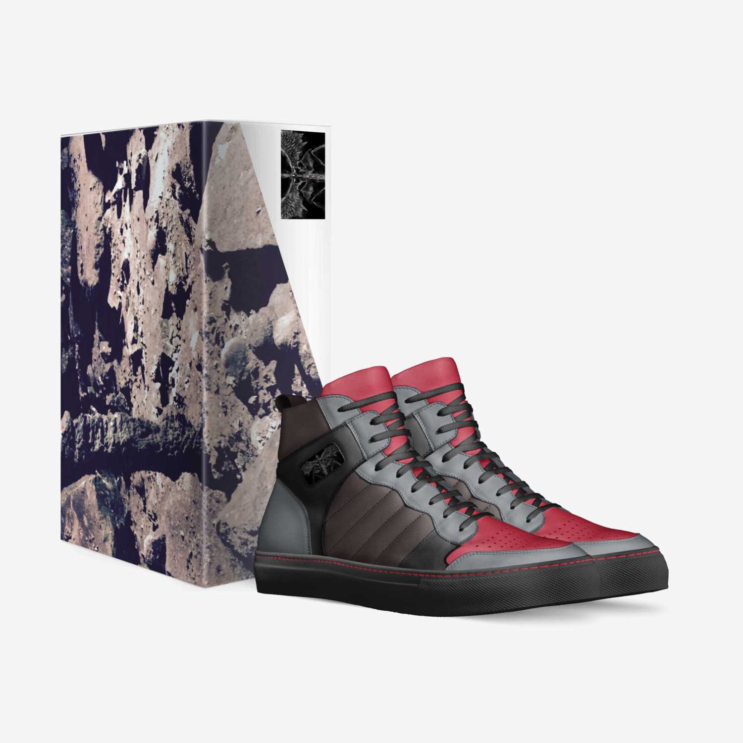 LookTowardTheMoon custom made in Italy shoes by Malkav | Box view