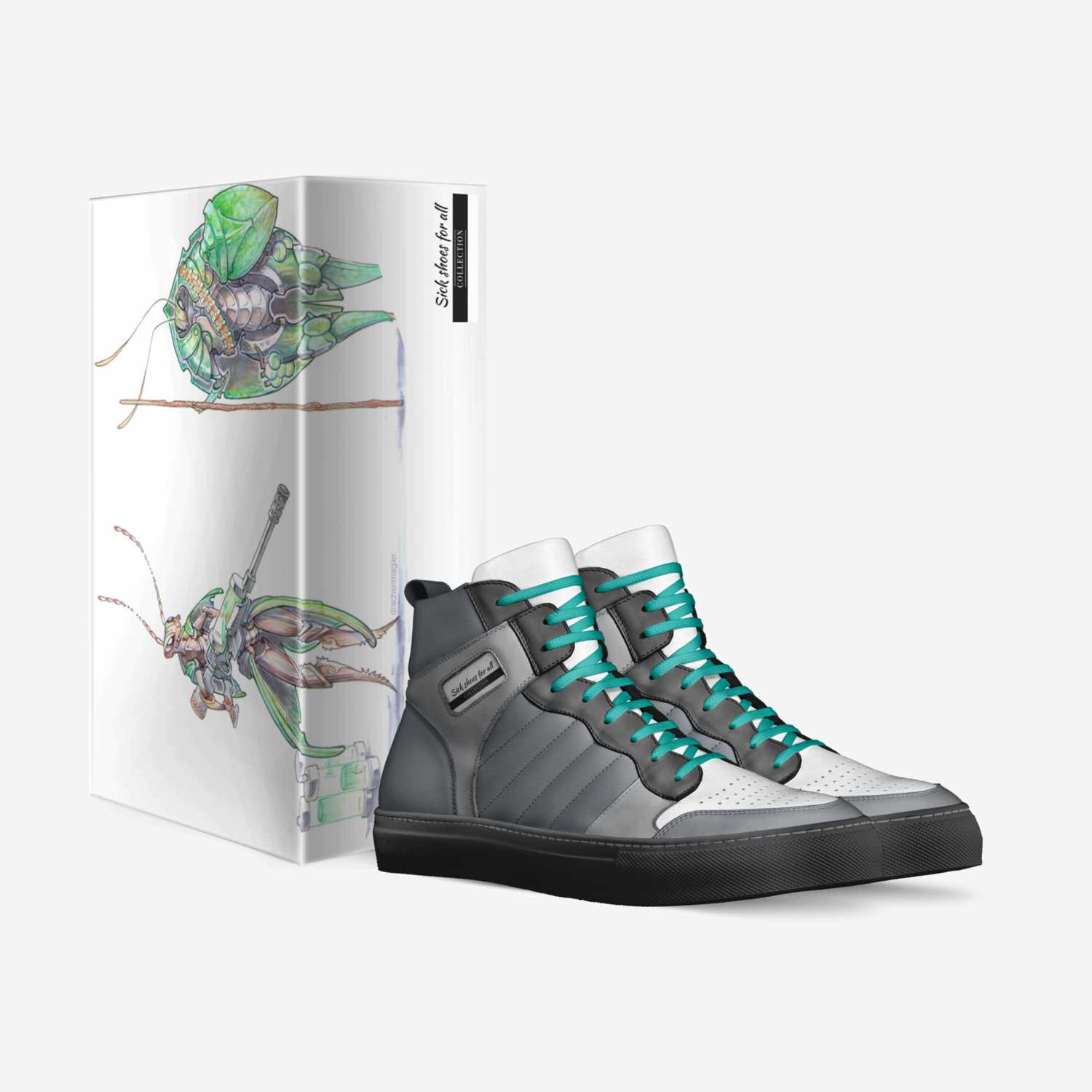 Sick shoes for all custom made in Italy shoes by J W | Box view
