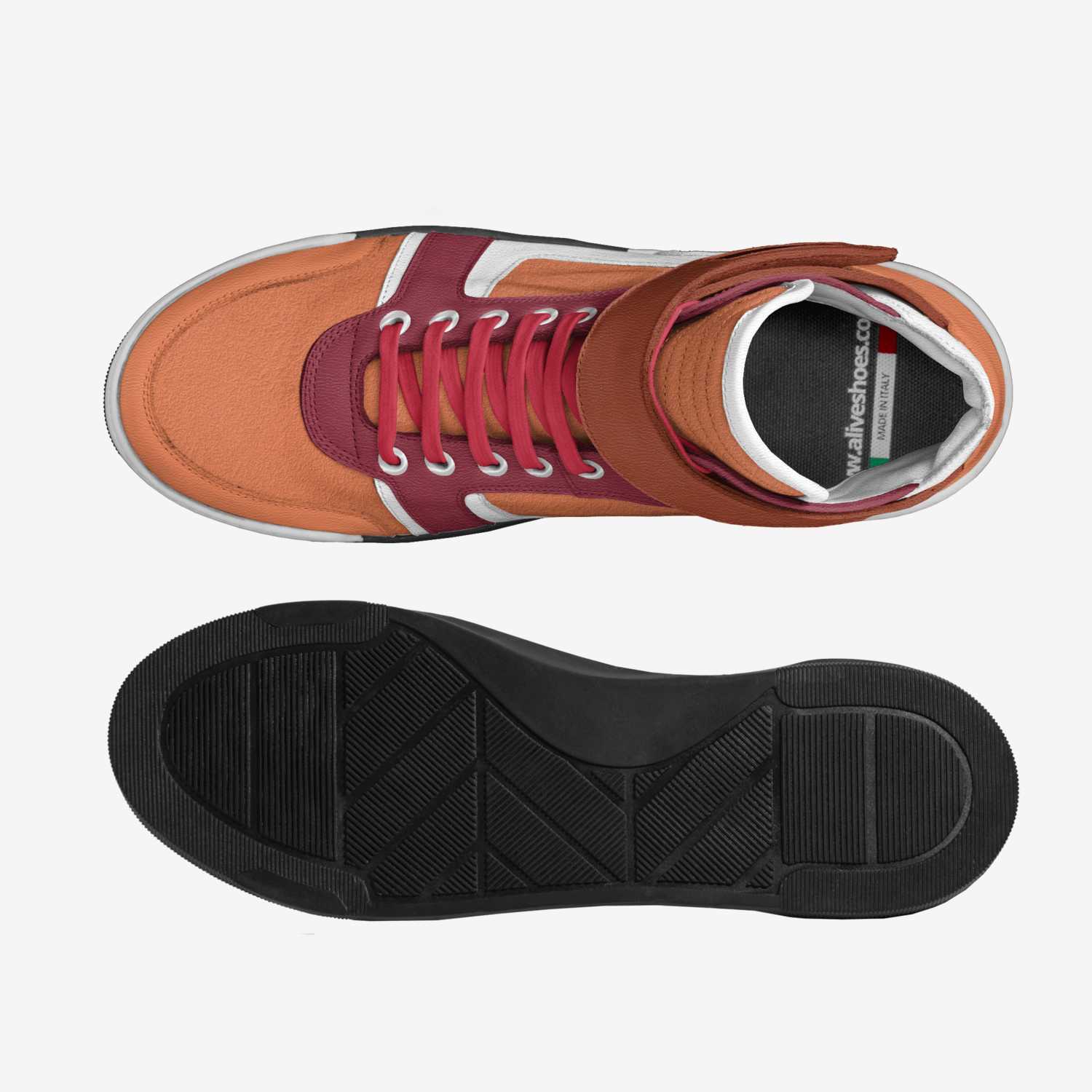 The Stella pro custom made in Italy shoes by Maurice Joway | Top view