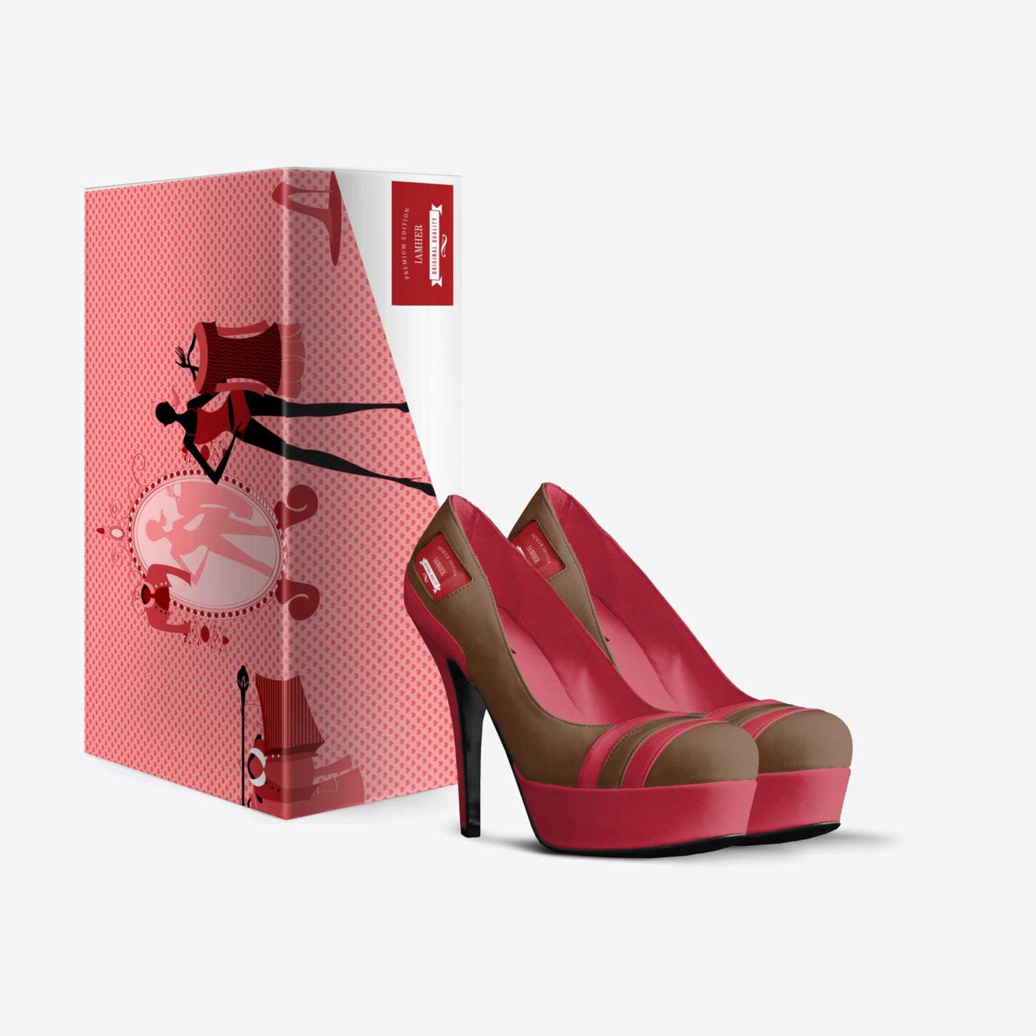 IAmHER custom made in Italy shoes by Cenequa Nikkole Gaston | Box view