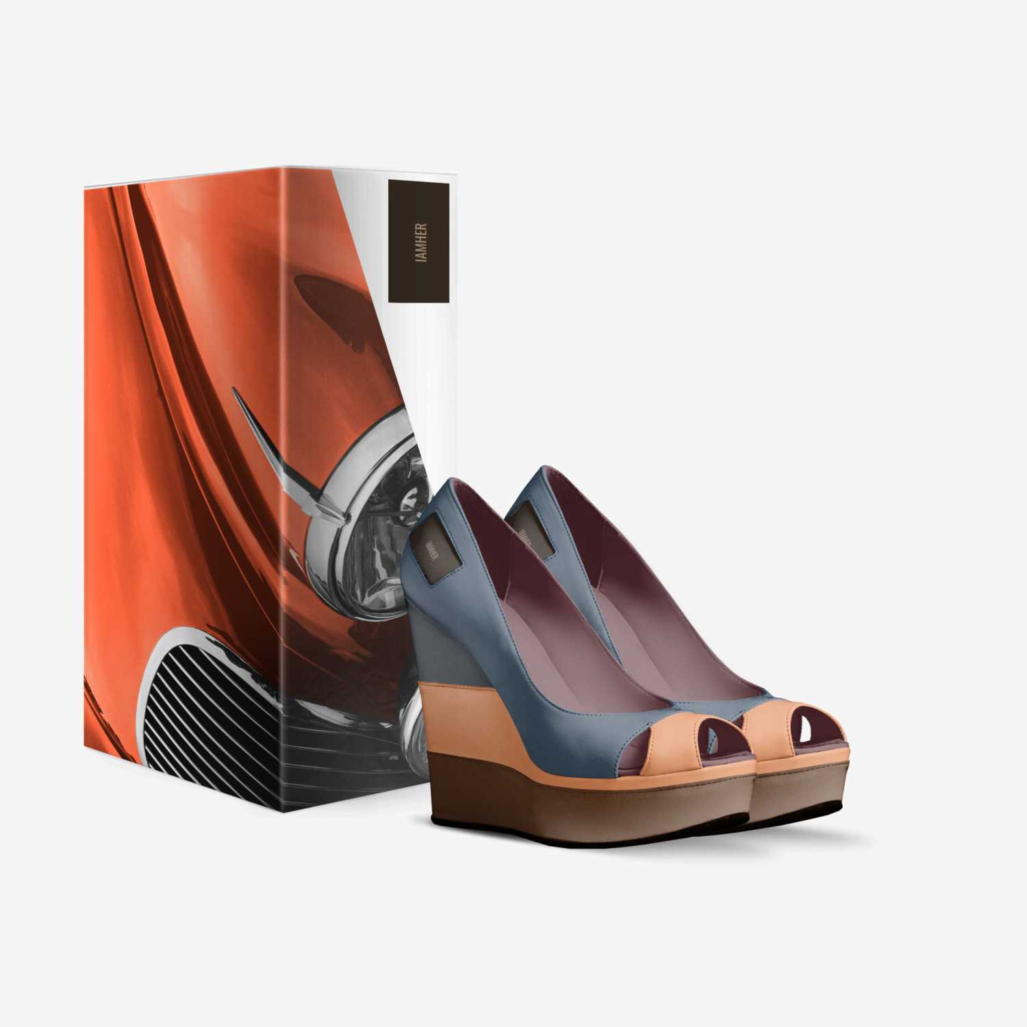 IAmHER custom made in Italy shoes by Cenequa Nikkole Gaston | Box view