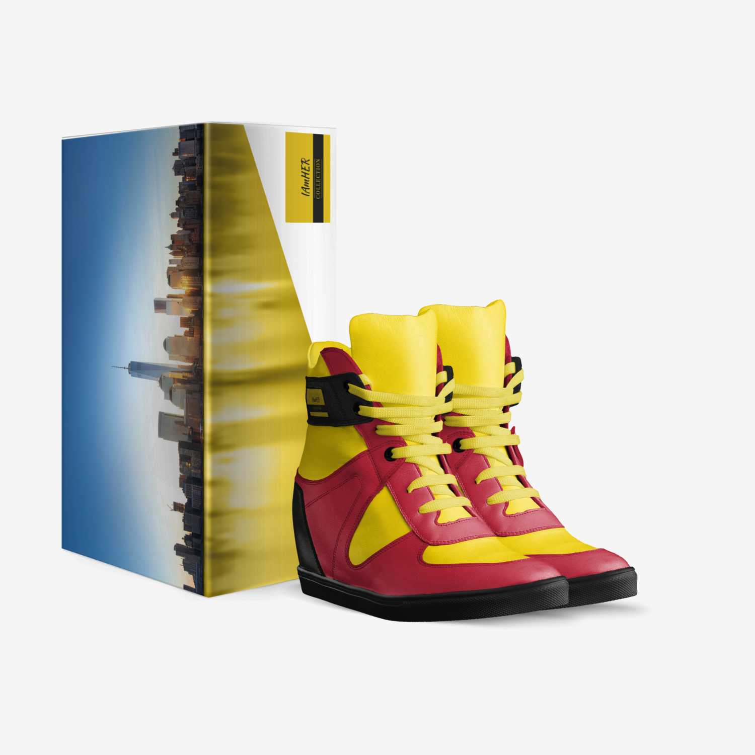 IAmHER custom made in Italy shoes by Cenequa Nikkole Gaston | Box view