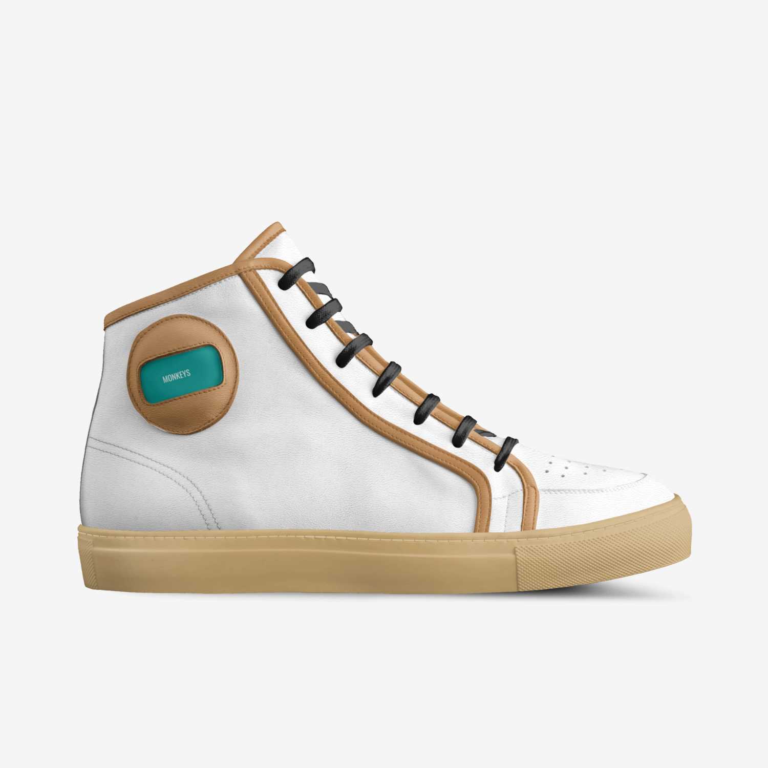 MONKEYS custom made in Italy shoes by Bluetooth Monkey | Side view