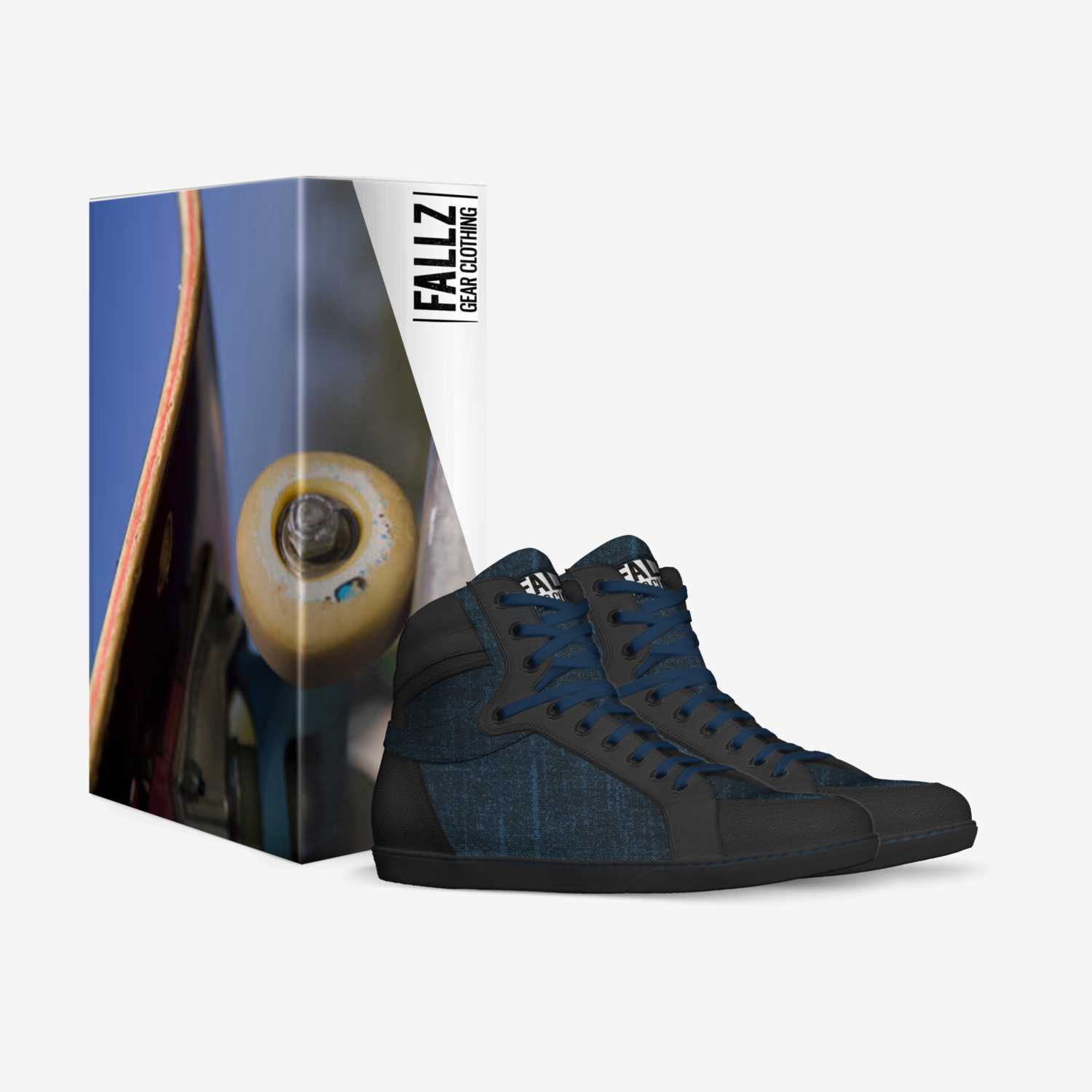 Fallz Gear: skate custom made in Italy shoes by Fallz Gear | Box view