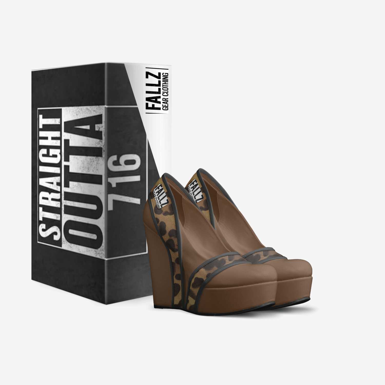 Fallz Gear: Spots custom made in Italy shoes by Fallz Gear | Box view
